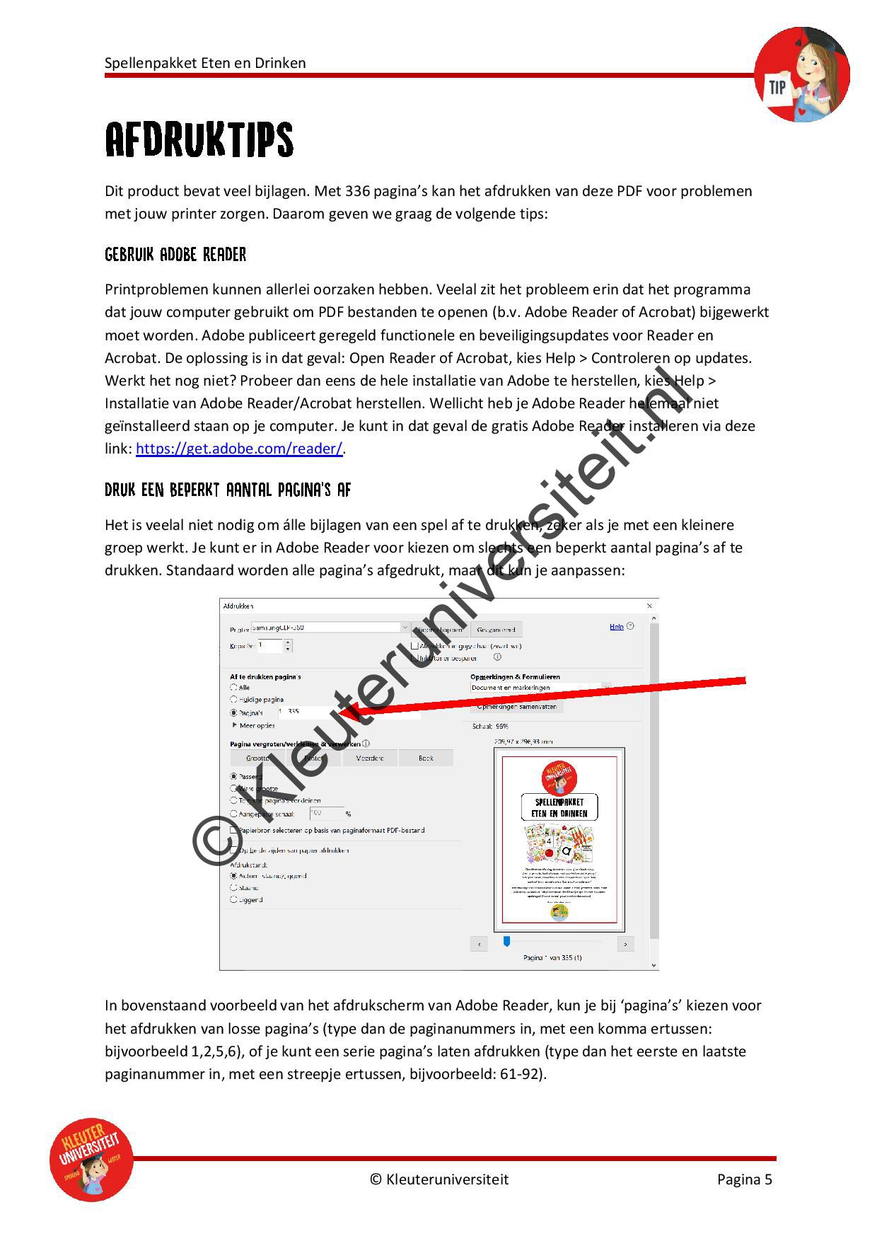 Spellenpakket eten en drinken - Afbeelding 3