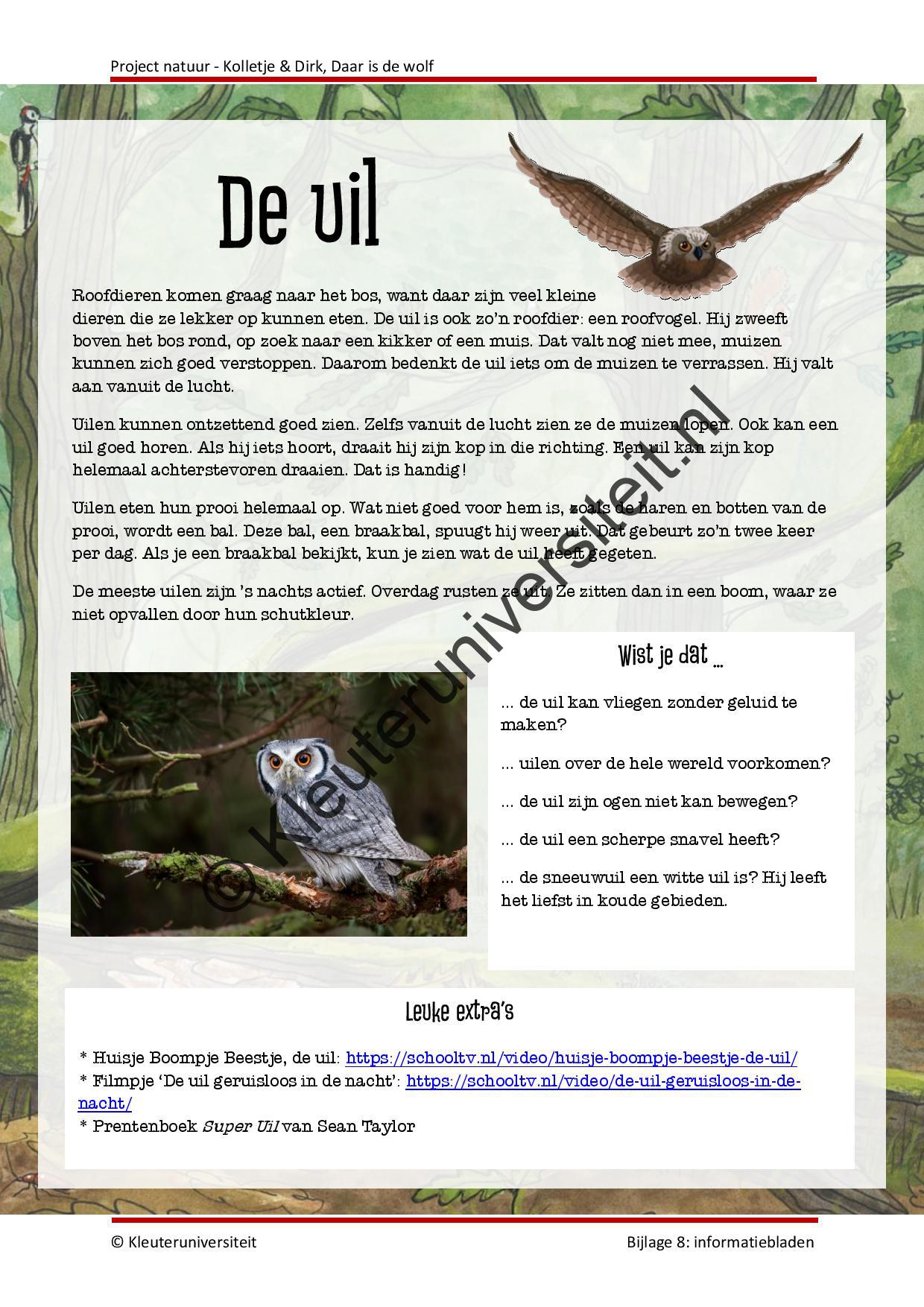 Natuur - Kolletje en Dirk - daar is de wolf - Afbeelding 8