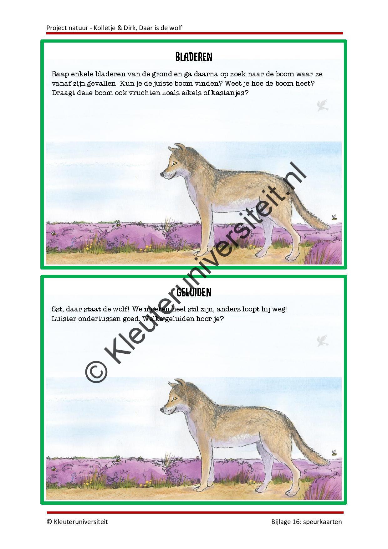 Natuur - Kolletje en Dirk - daar is de wolf - Afbeelding 9