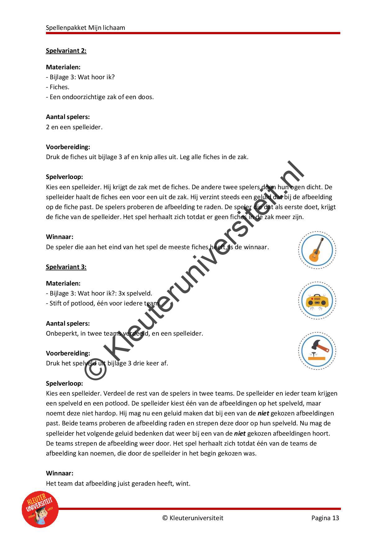 Spellenpakket mijn lichaam - Afbeelding 5