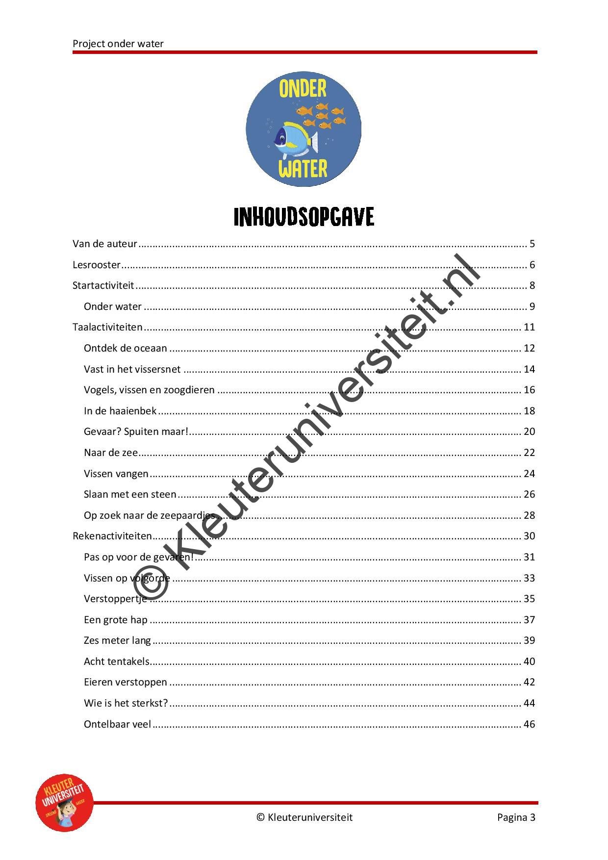 Onder water - Afbeelding 2