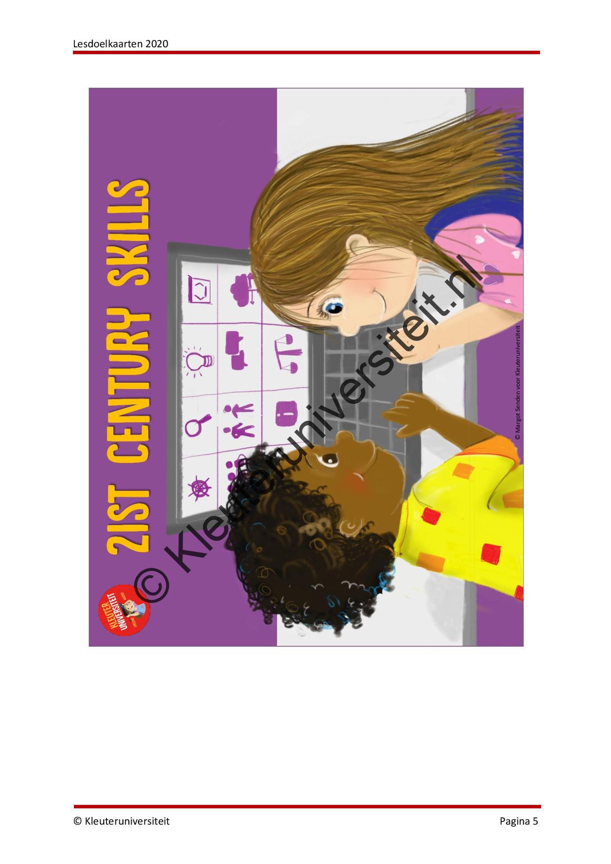 Kleuteruniversiteit lesdoelkaarten 2020 - Afbeelding 3