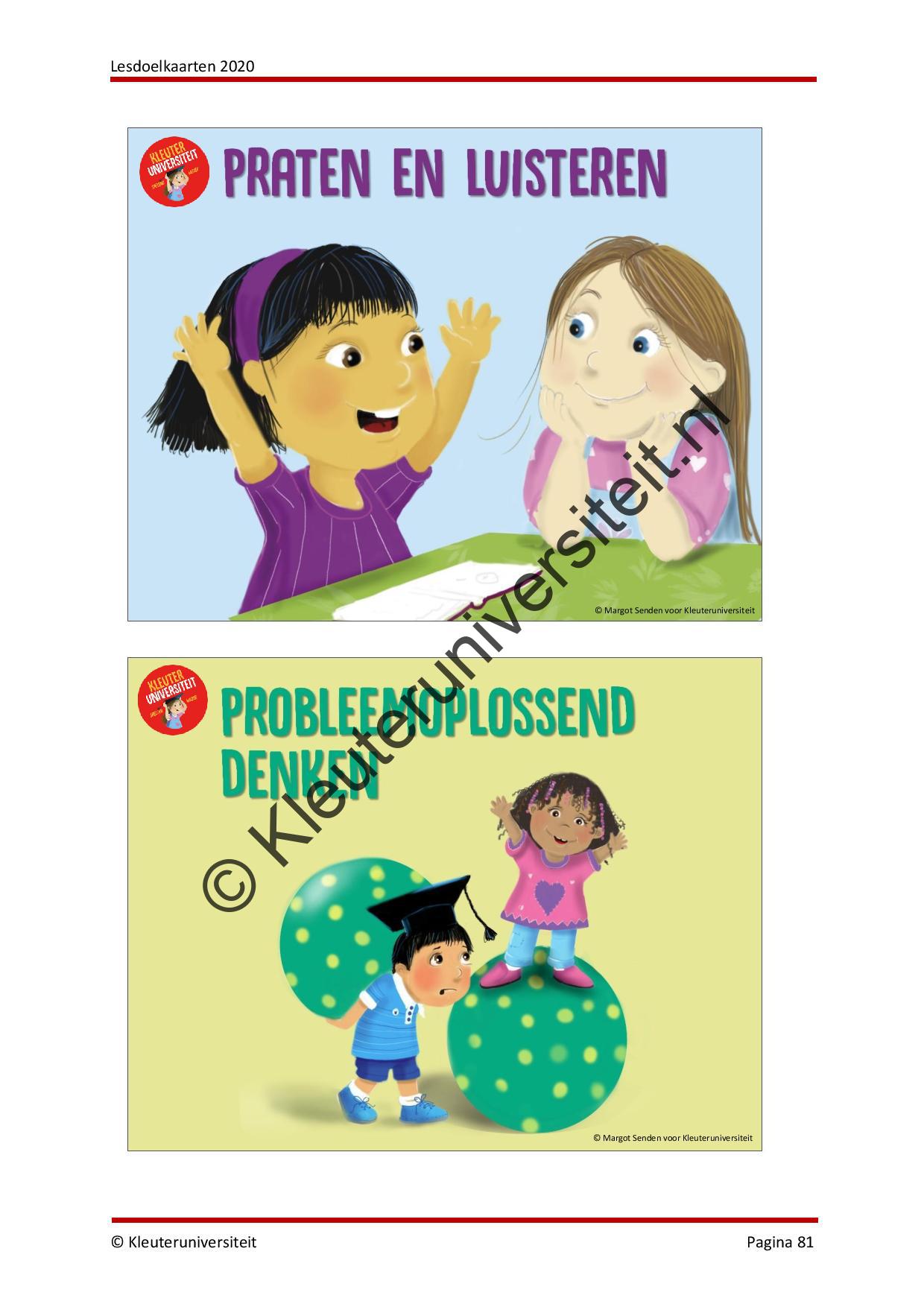 Kleuteruniversiteit lesdoelkaarten 2020 - Afbeelding 5