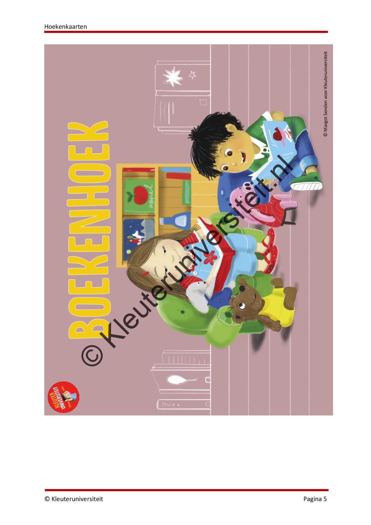 Kleuteruniversiteit hoekenkaarten - Afbeelding 3