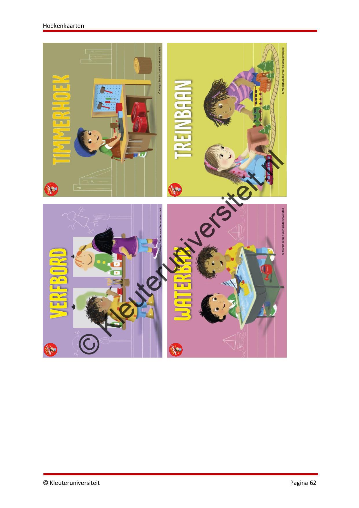 Kleuteruniversiteit hoekenkaarten - Afbeelding 5