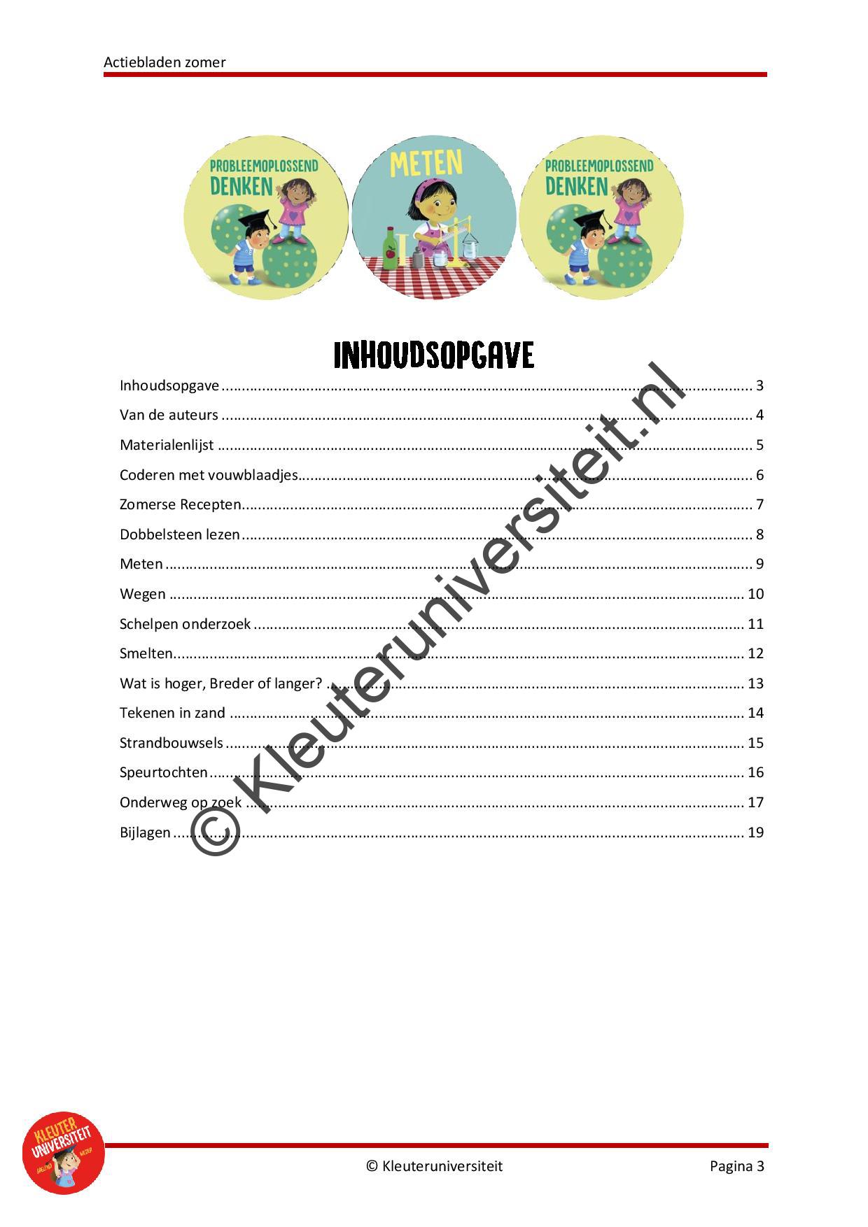 Actiebladen zomer - Afbeelding 2