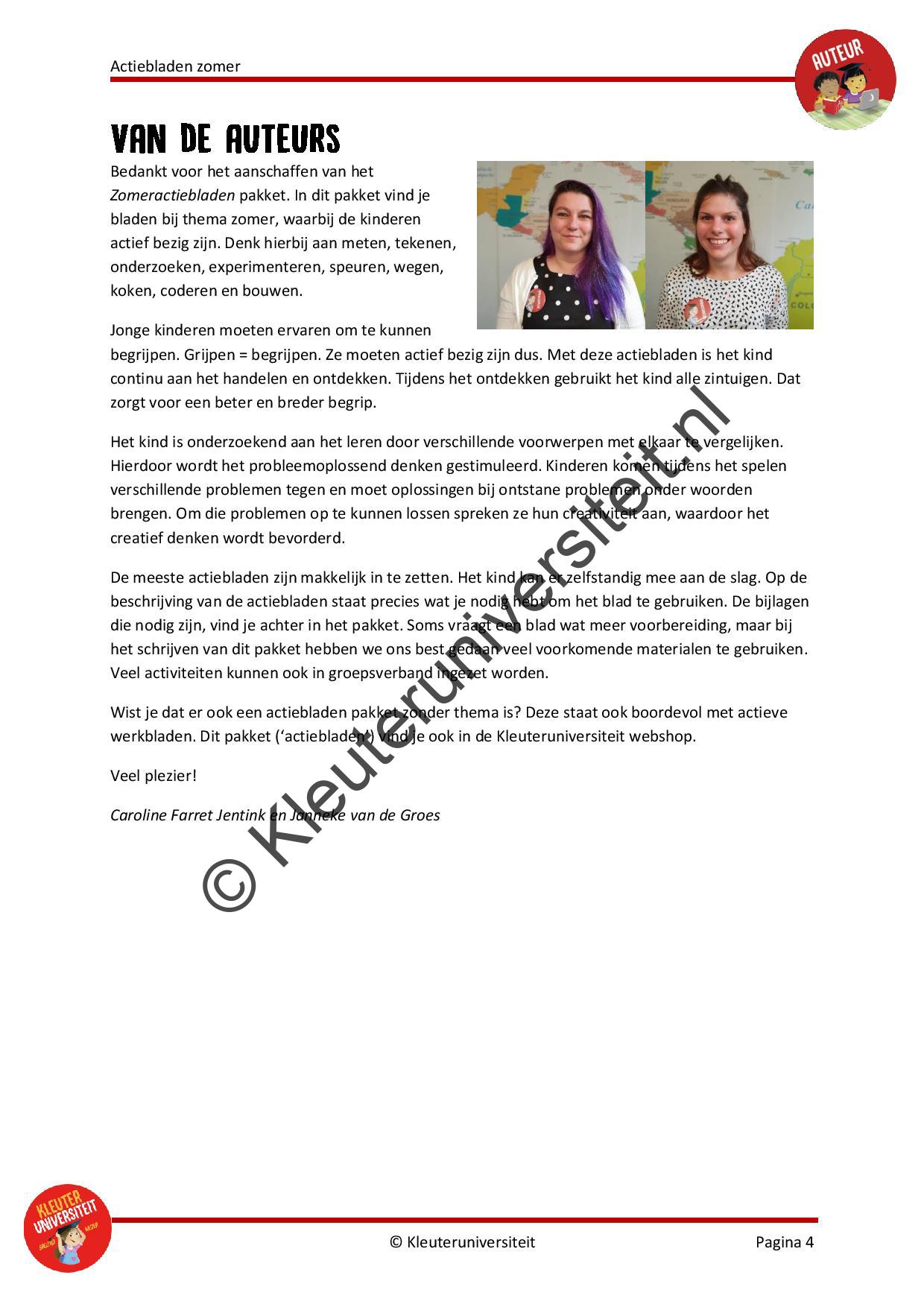 Actiebladen zomer - Afbeelding 3