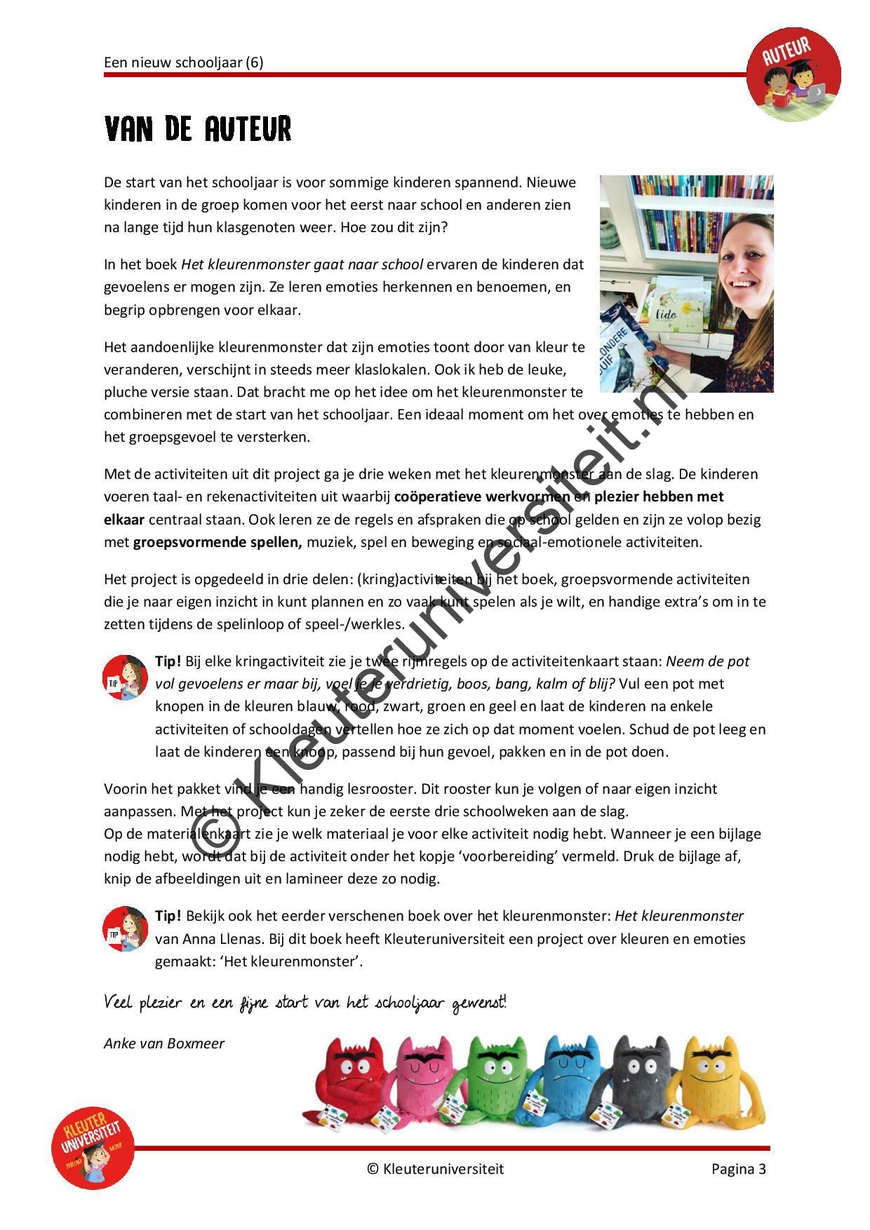 Een nieuw schooljaar pakket 6 - Afbeelding 2