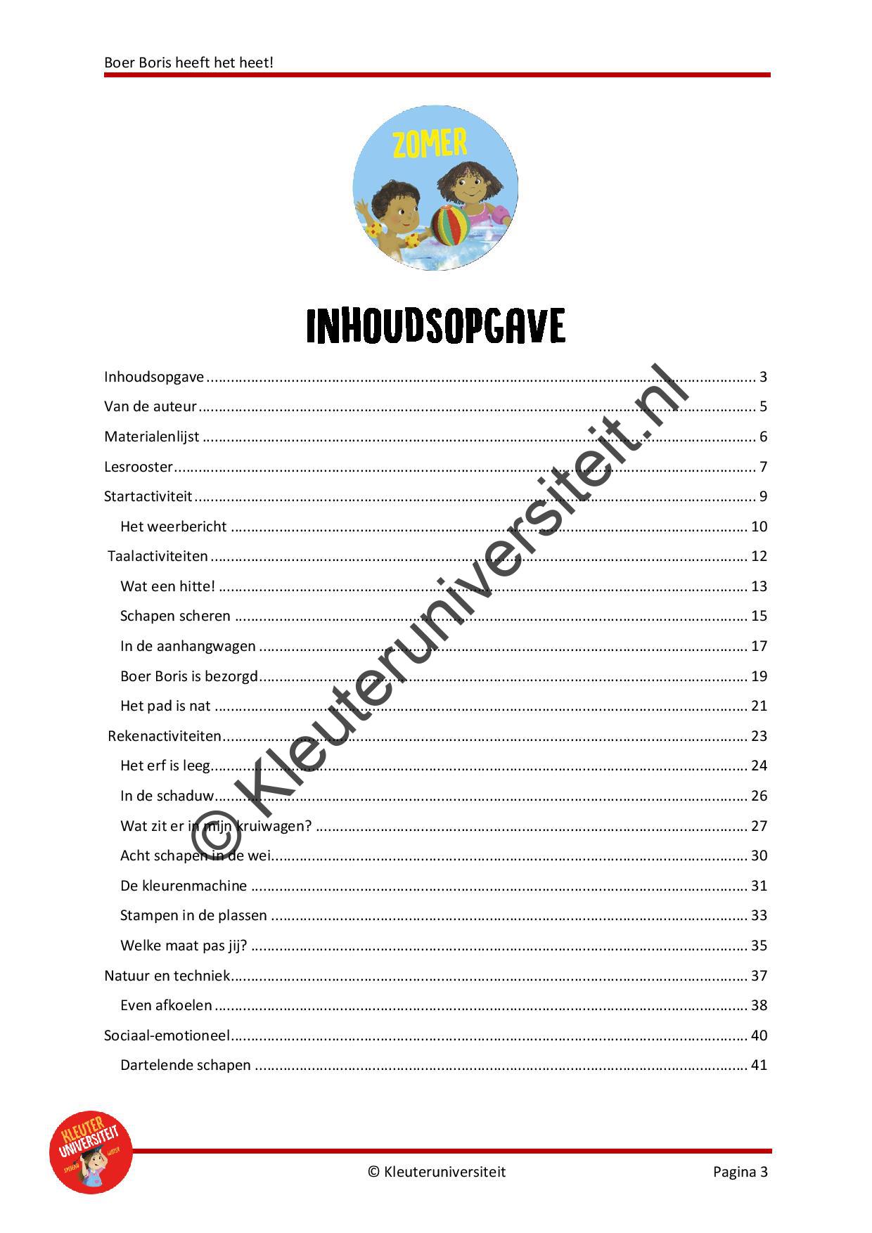 Boer Boris heeft het heet - Afbeelding 2