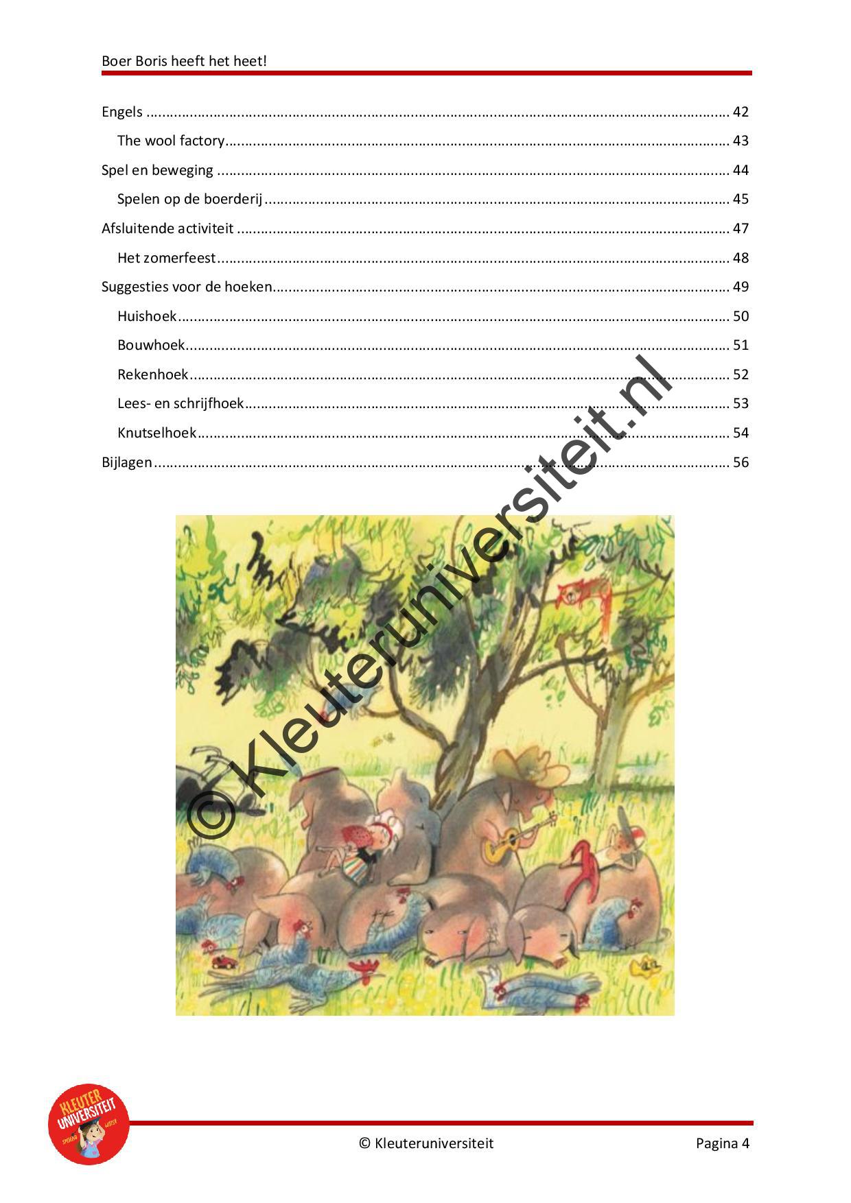 Boer Boris heeft het heet - Afbeelding 3