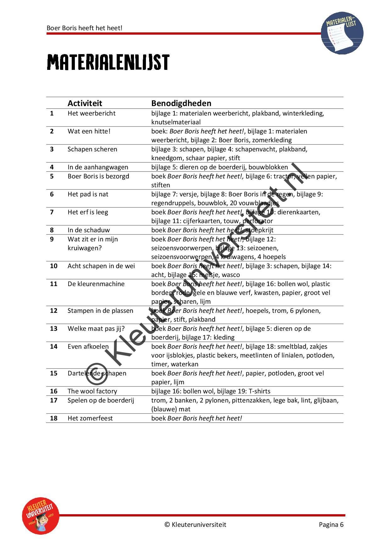 Boer Boris heeft het heet - Afbeelding 5