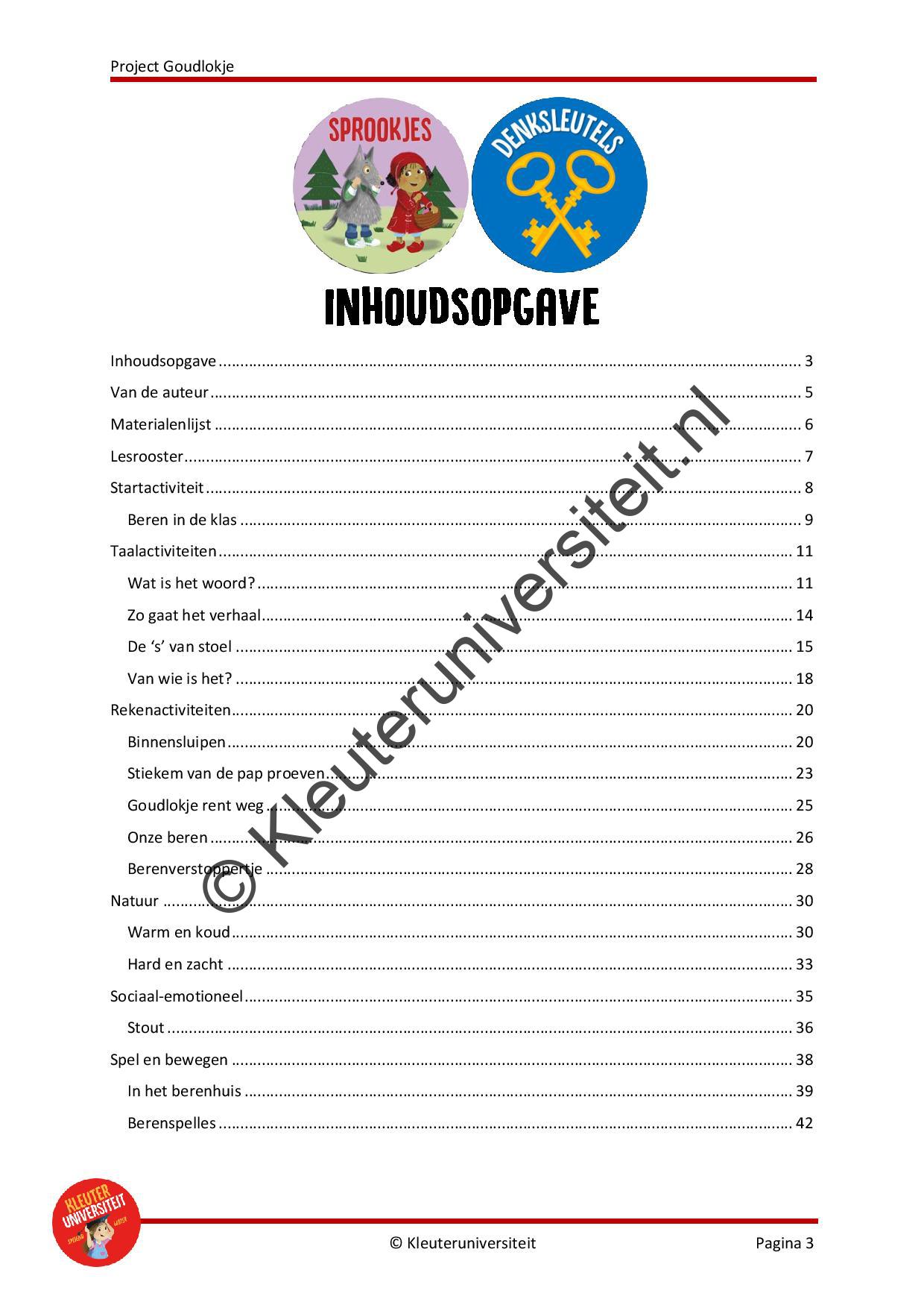 Goudlokje - Afbeelding 2