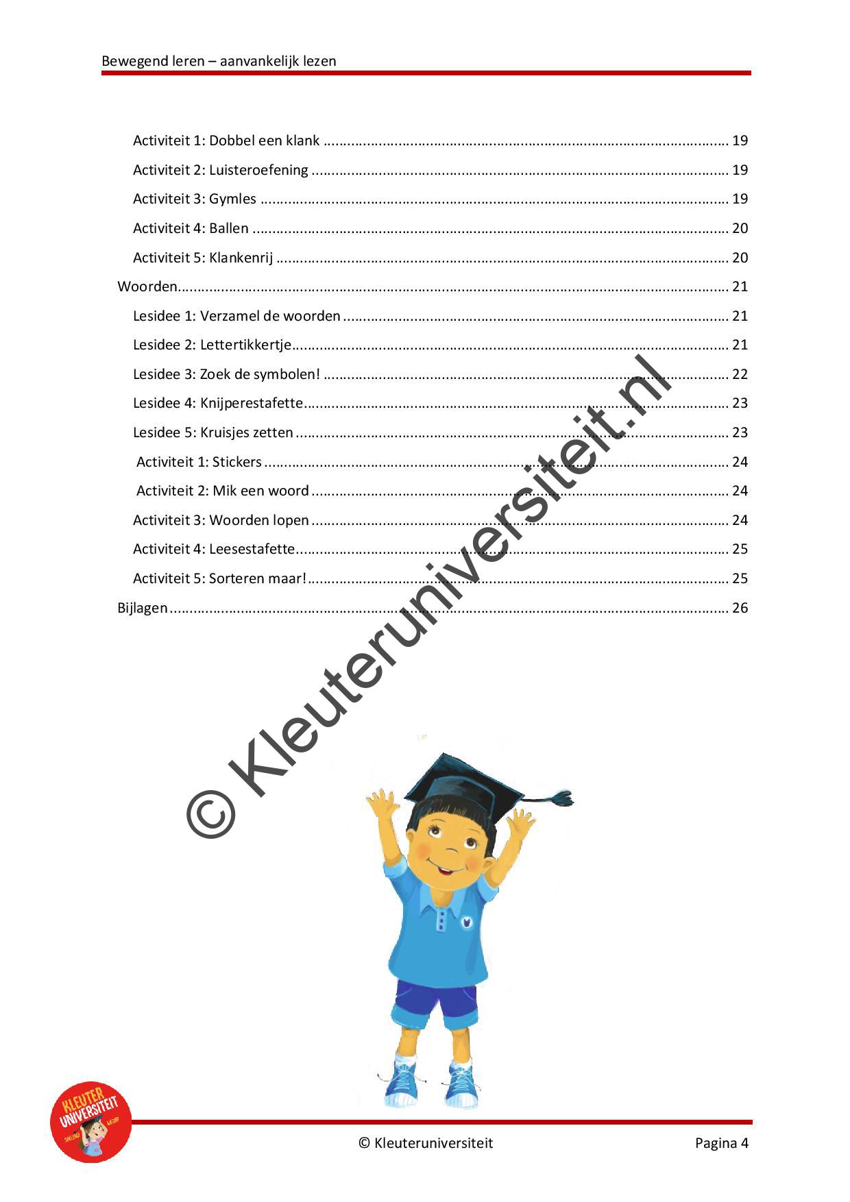 Bewegend leren - aanvankelijk lezen - Afbeelding 3