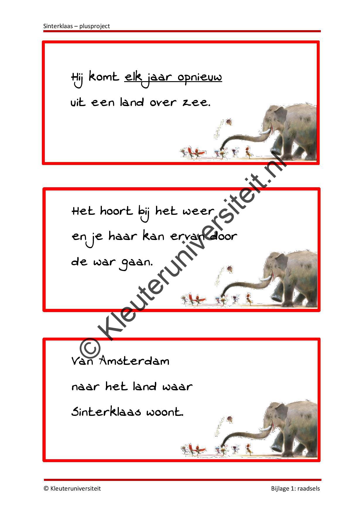 Sinterklaas - plusproject - Afbeelding 5