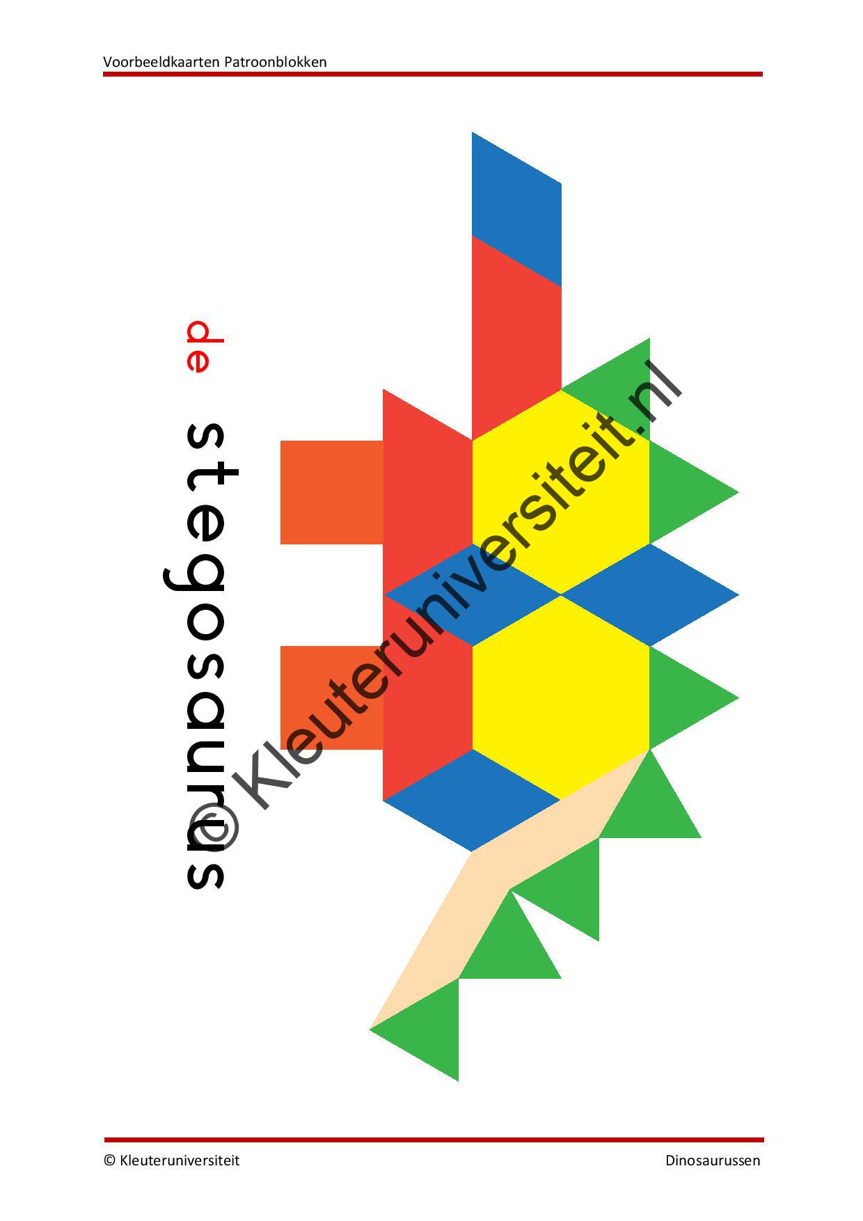 Patroonblokken voorbeeldkaarten geschiedenis - Afbeelding 6