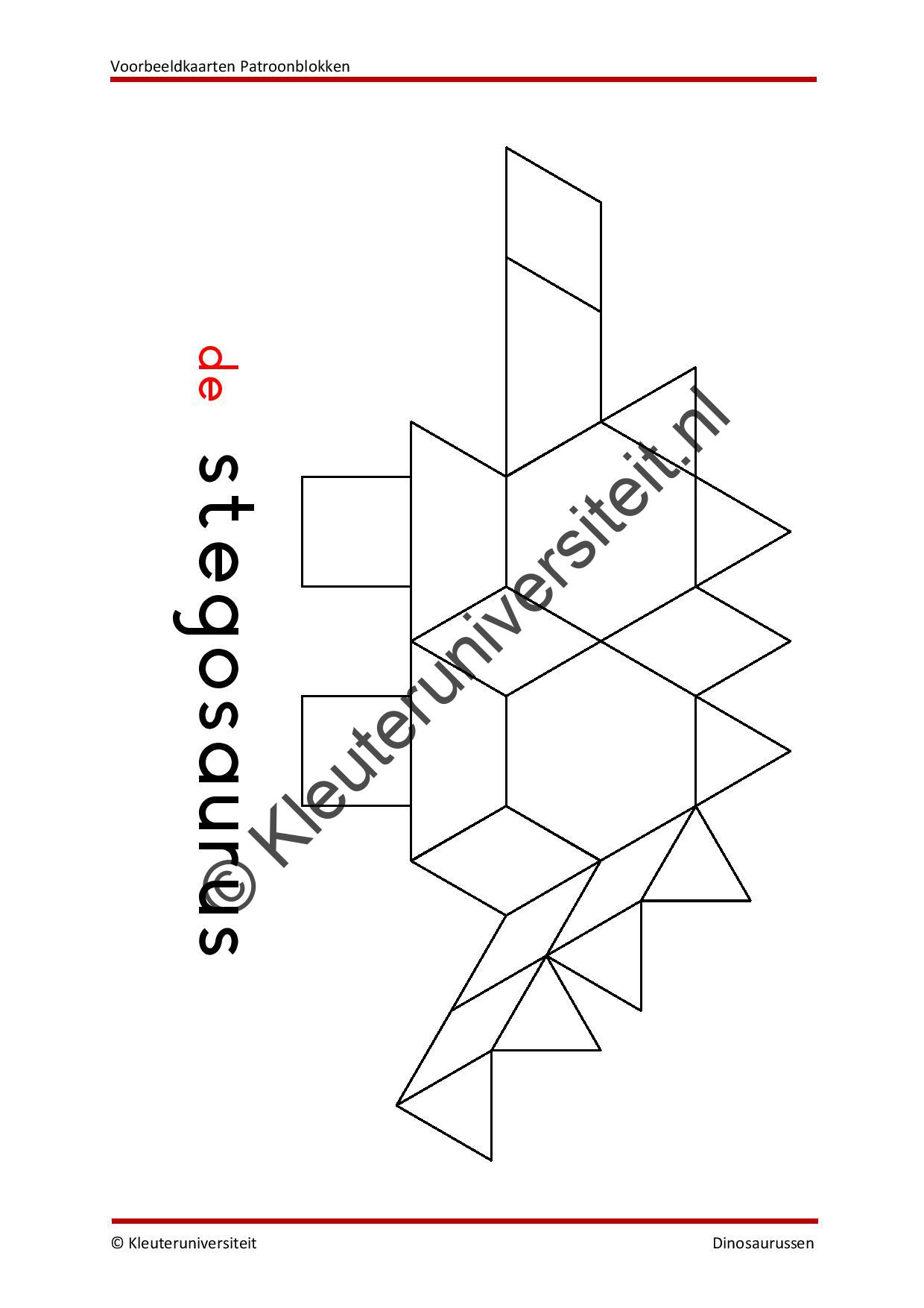 Patroonblokken voorbeeldkaarten geschiedenis - Afbeelding 7