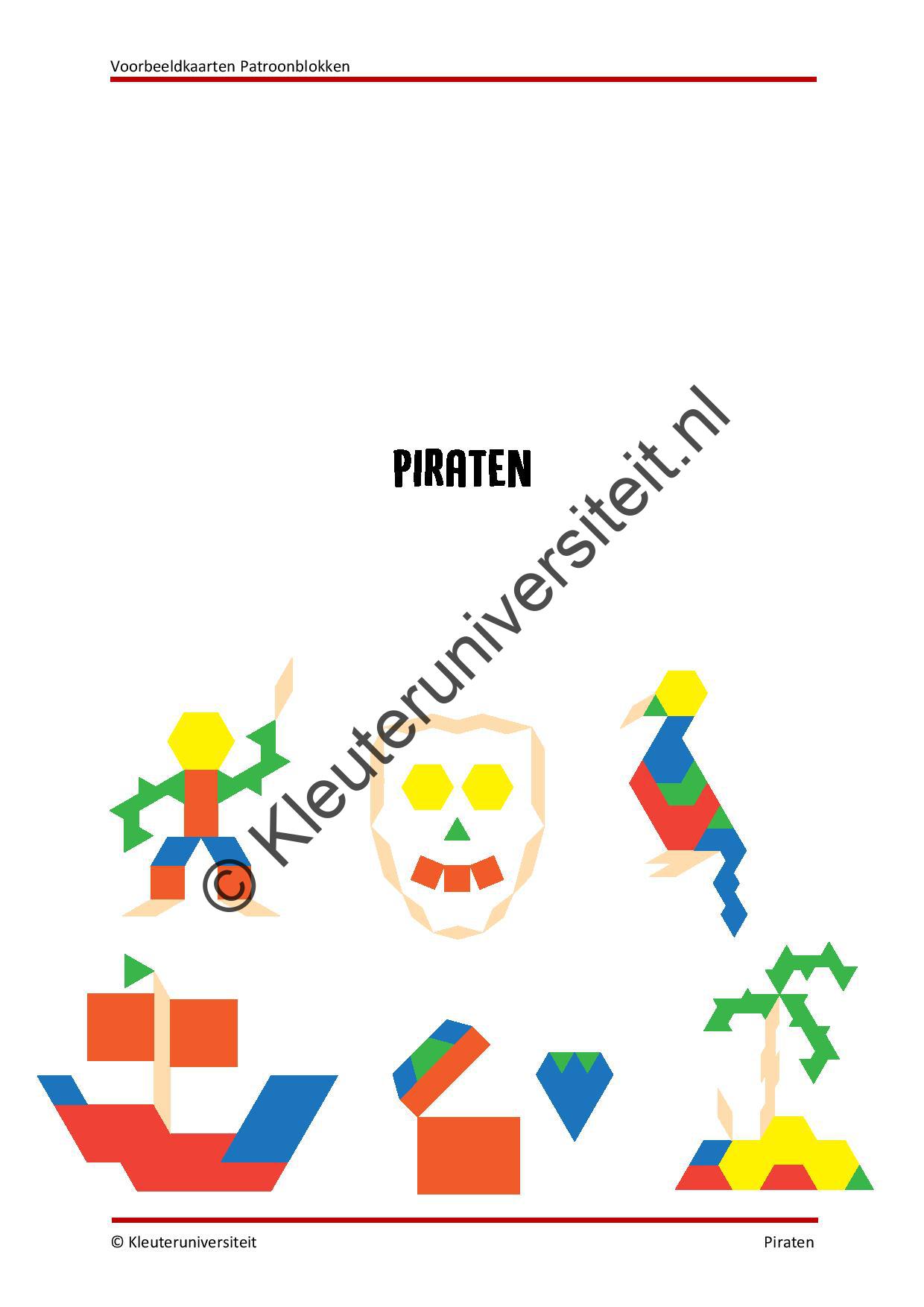 Patroonblokken voorbeeldkaarten geschiedenis - Afbeelding 5