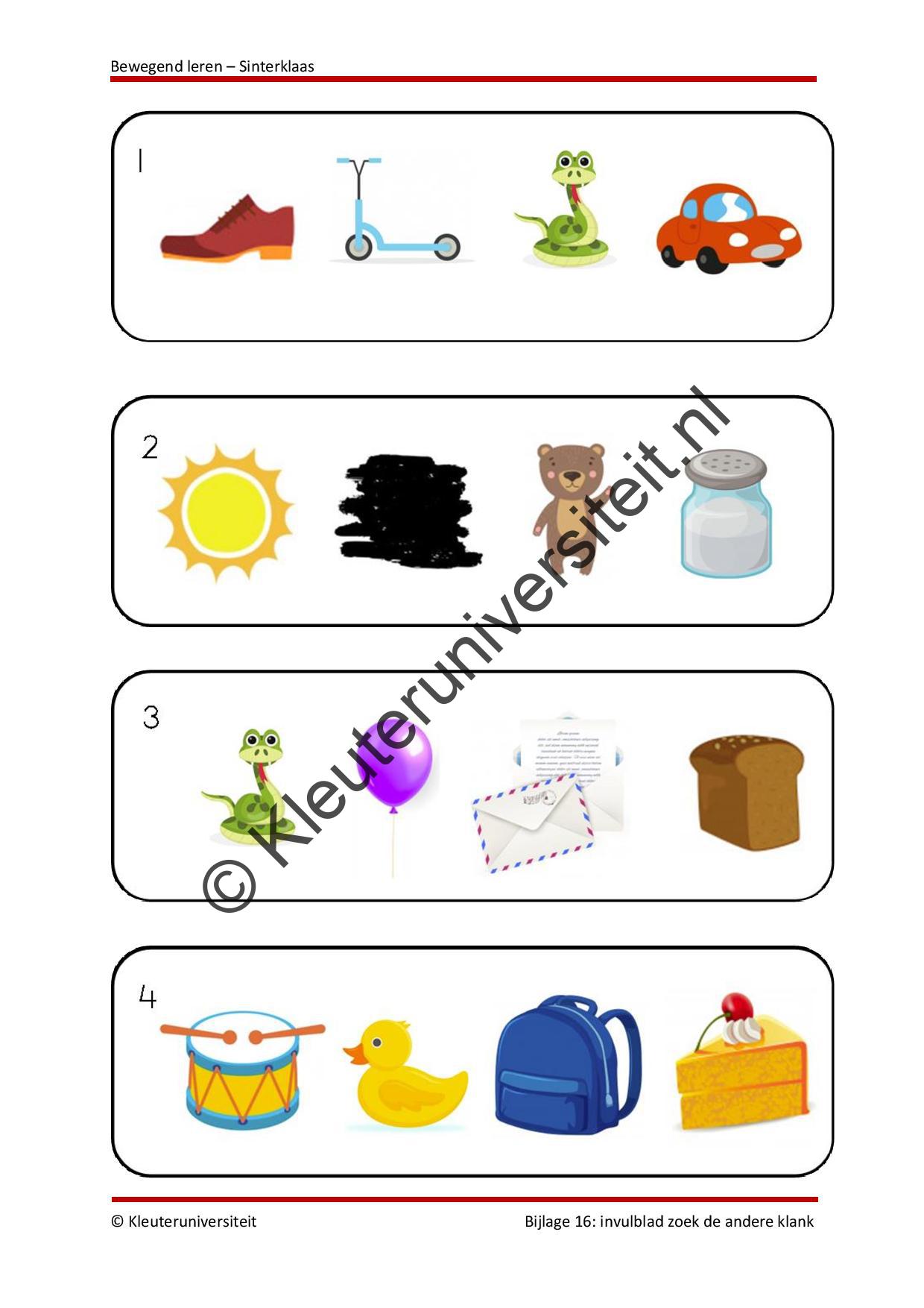 Bewegend leren - Sinterklaas - Afbeelding 7