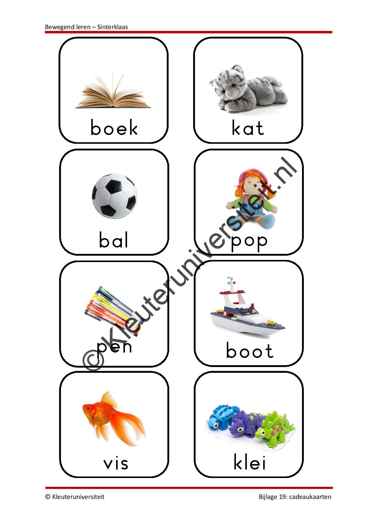 Bewegend leren - Sinterklaas - Afbeelding 8