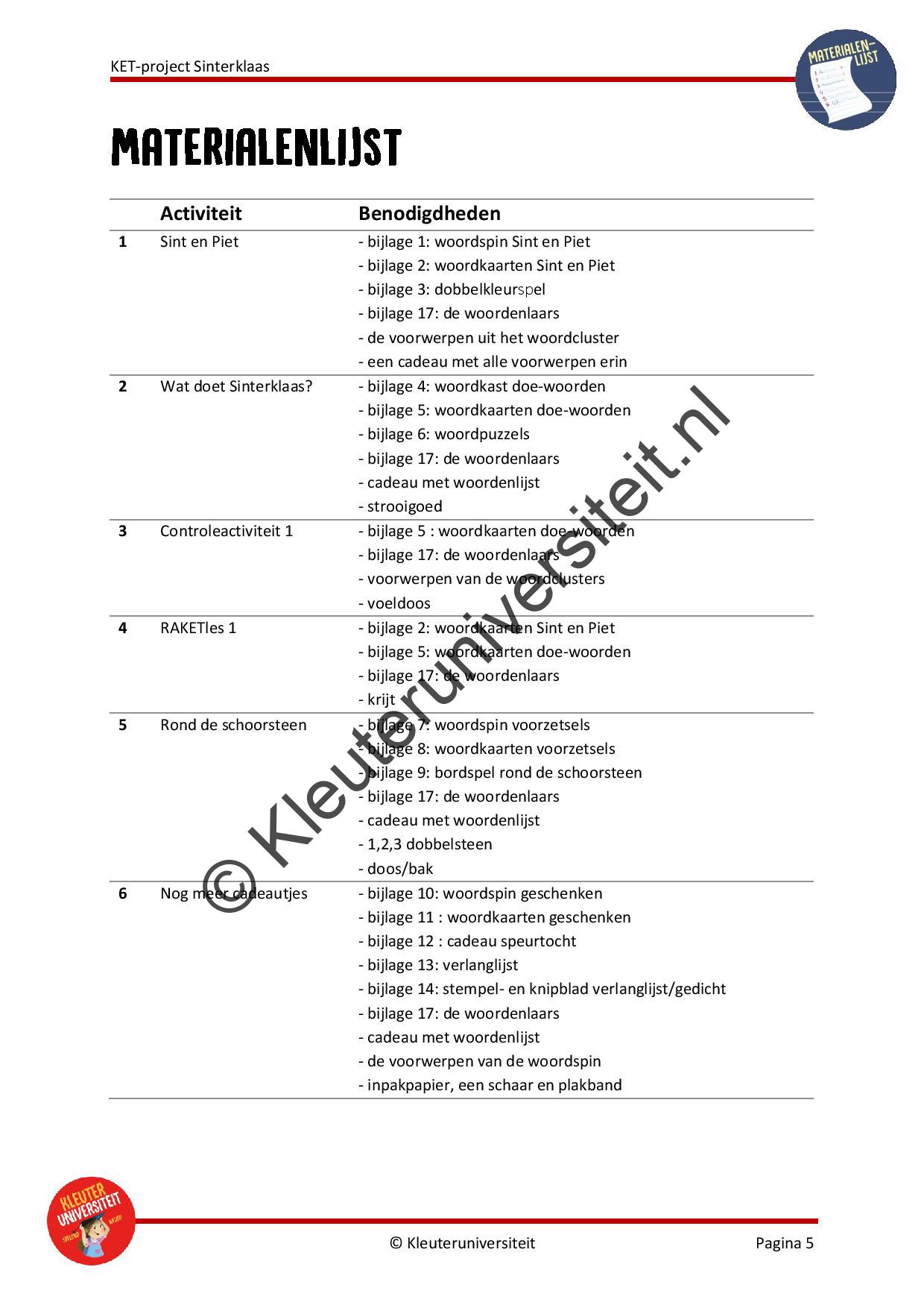KET project Sinterklaas - Afbeelding 4