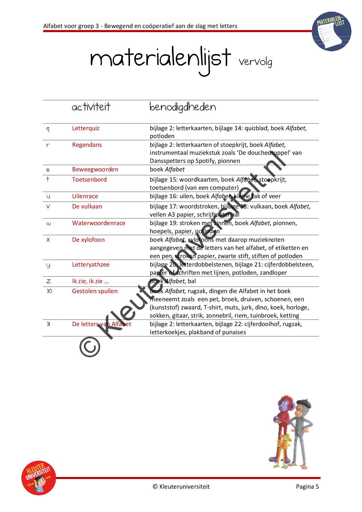 Alfabet groep 3 - Afbeelding 4