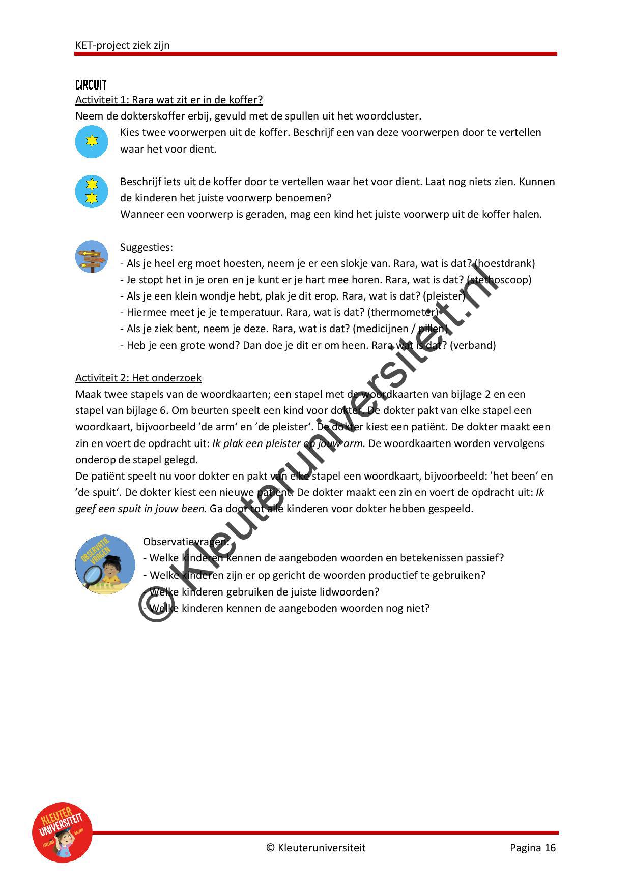 KET project Ziek zijn - Afbeelding 10