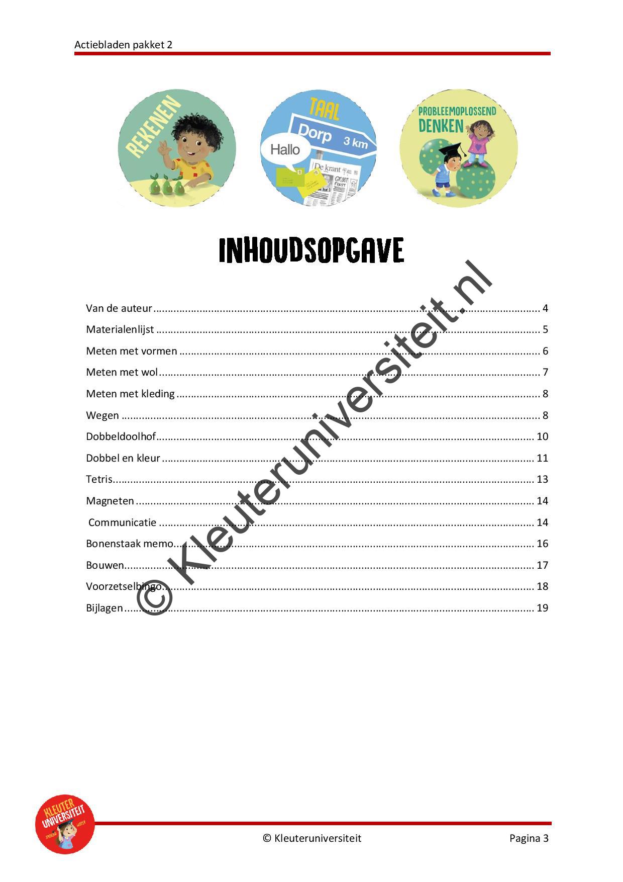 Actiebladen 2 - Afbeelding 2