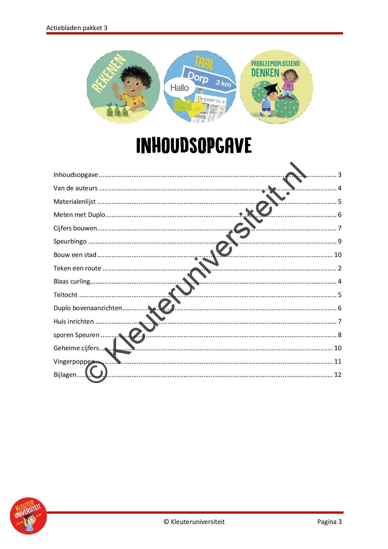 Actiebladen 3 - Afbeelding 2