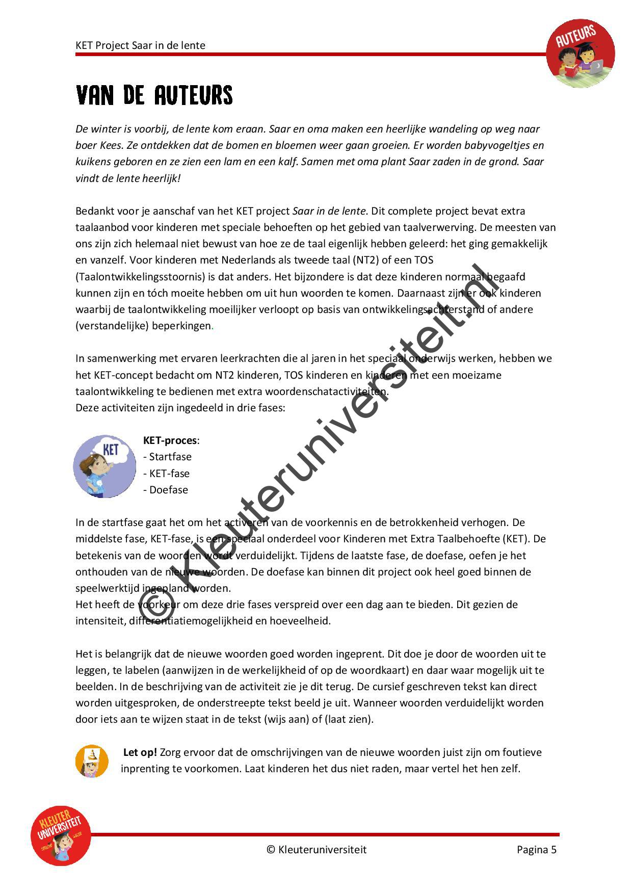 KET project Saar in de lente - Afbeelding 3