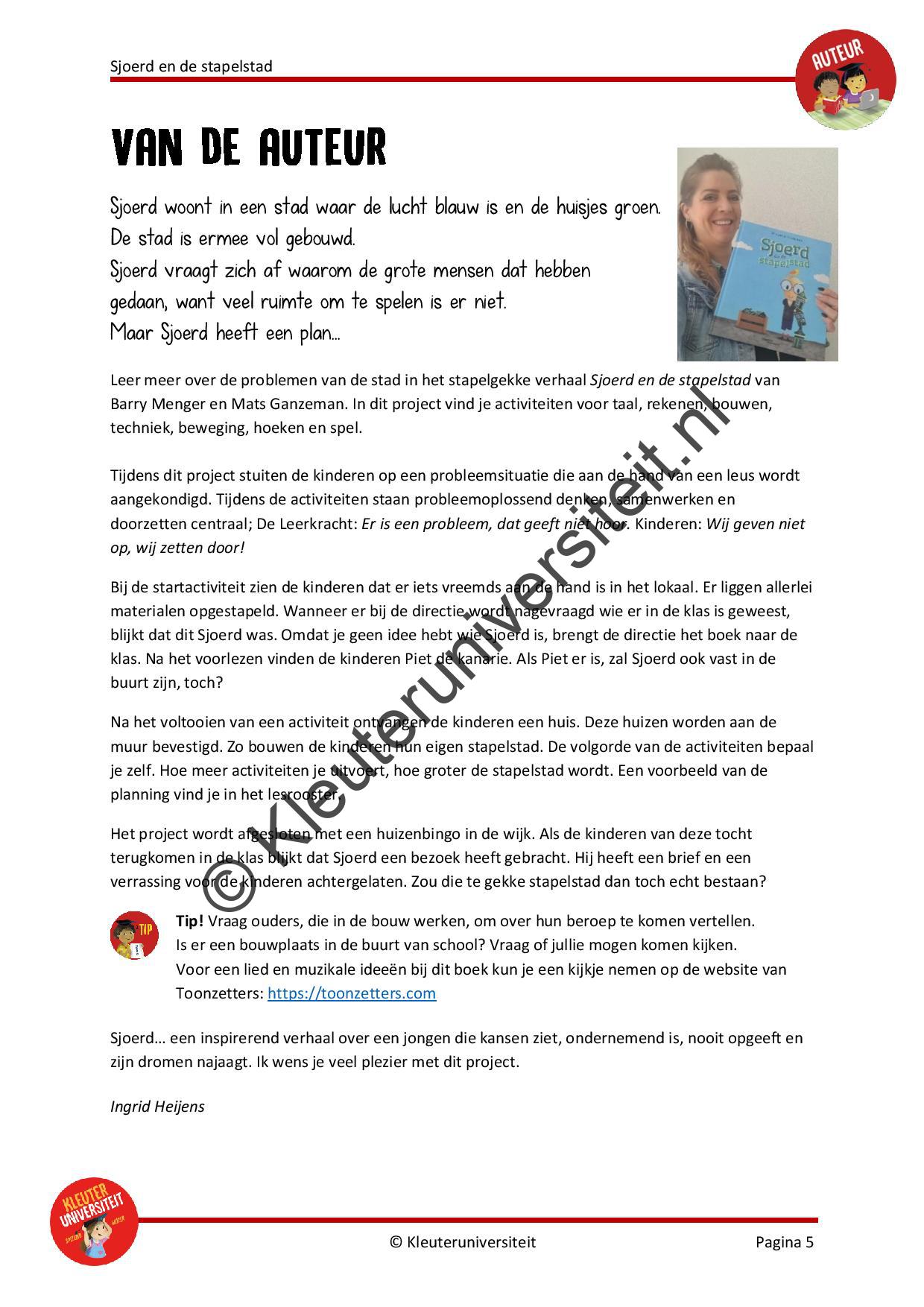Sjoerd en de stapelstad - Afbeelding 4