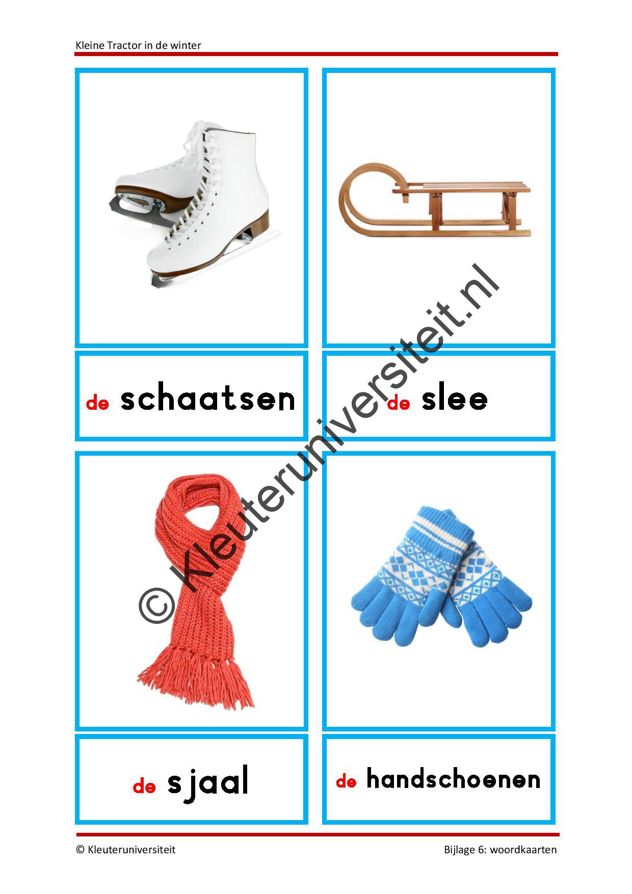 Kleine Tractor in de winter - Afbeelding 8