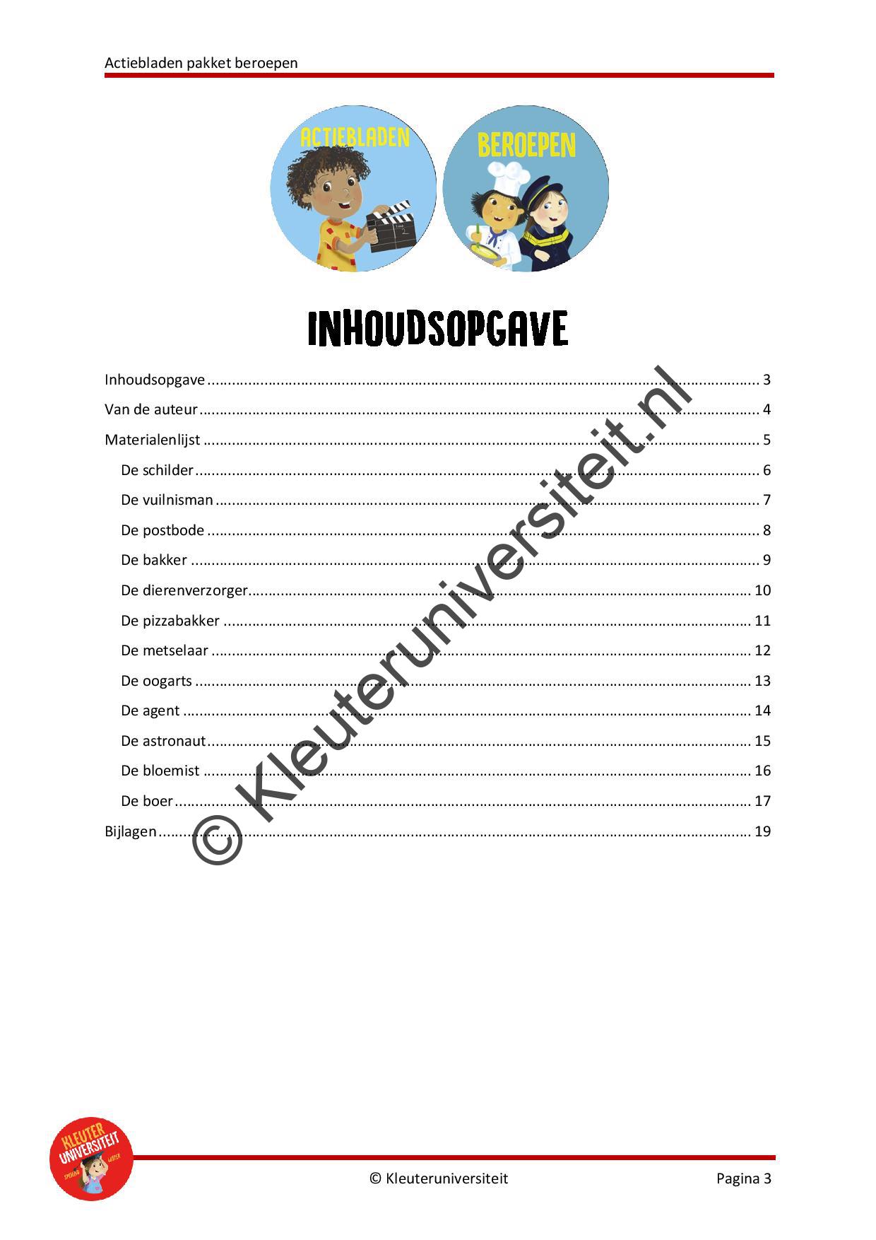 Actiebladen beroepen - Afbeelding 2