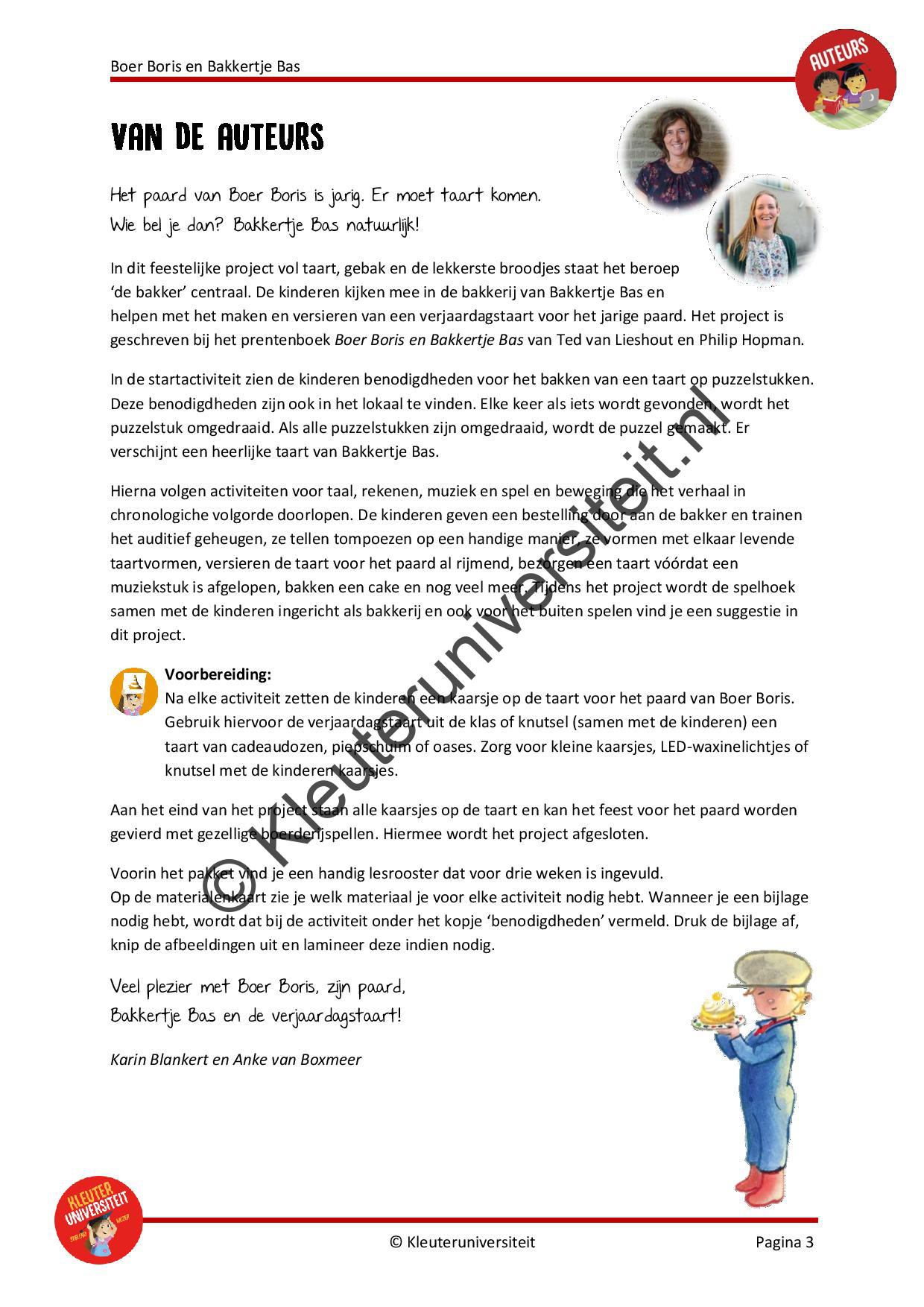 Boer Boris en bakkertje Bas - Afbeelding 2