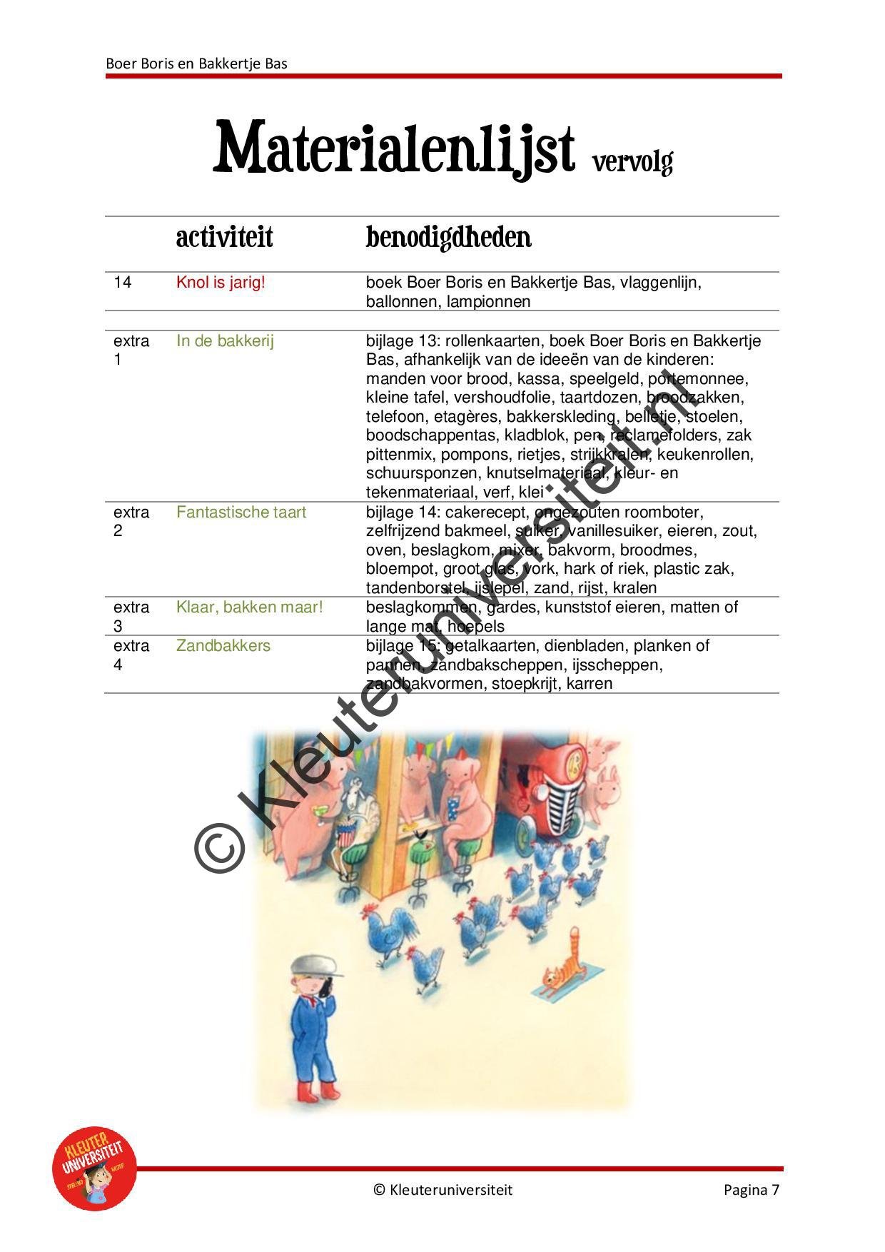 Boer Boris en bakkertje Bas - Afbeelding 4