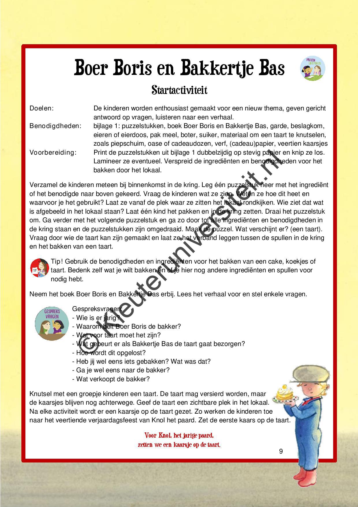 Boer Boris en bakkertje Bas - Afbeelding 5