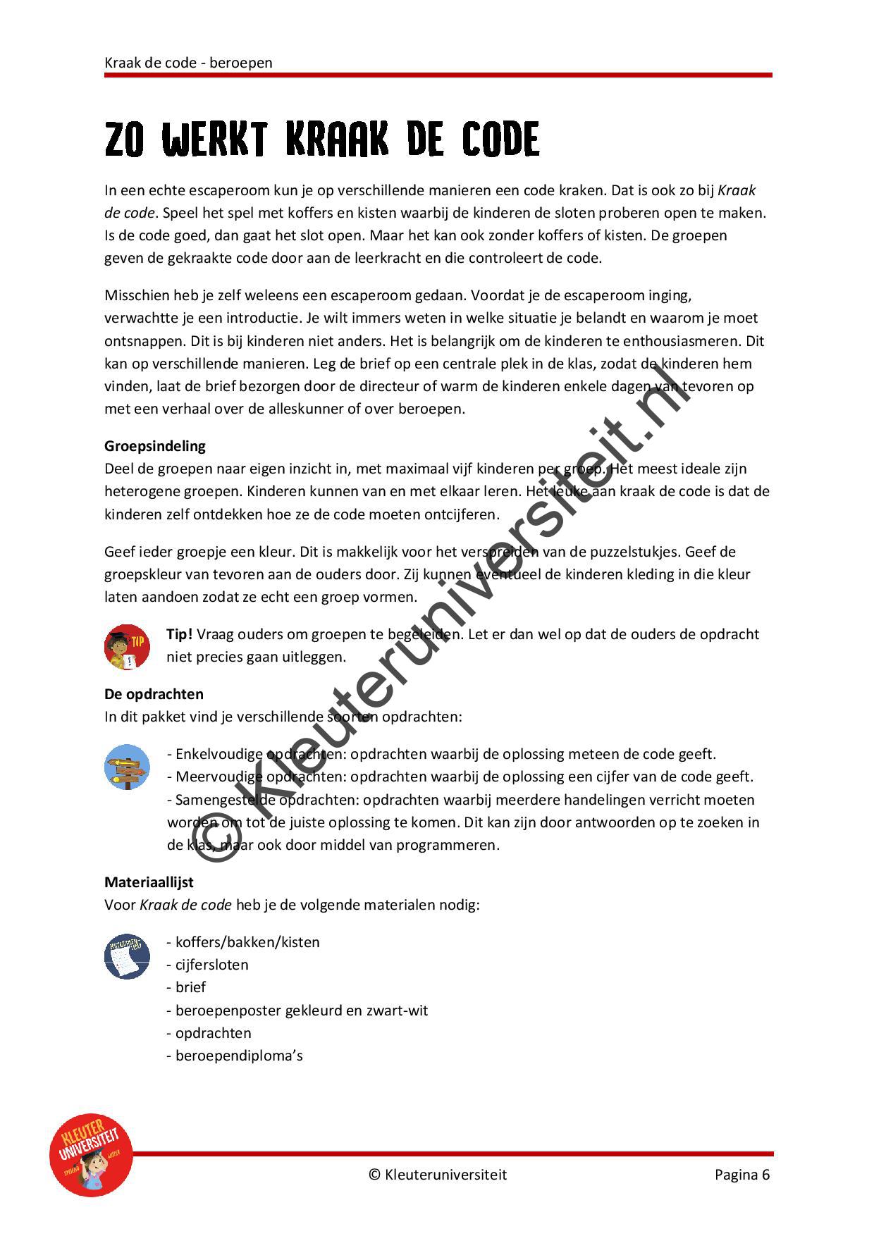 Kraak de code - beroepen - Afbeelding 5