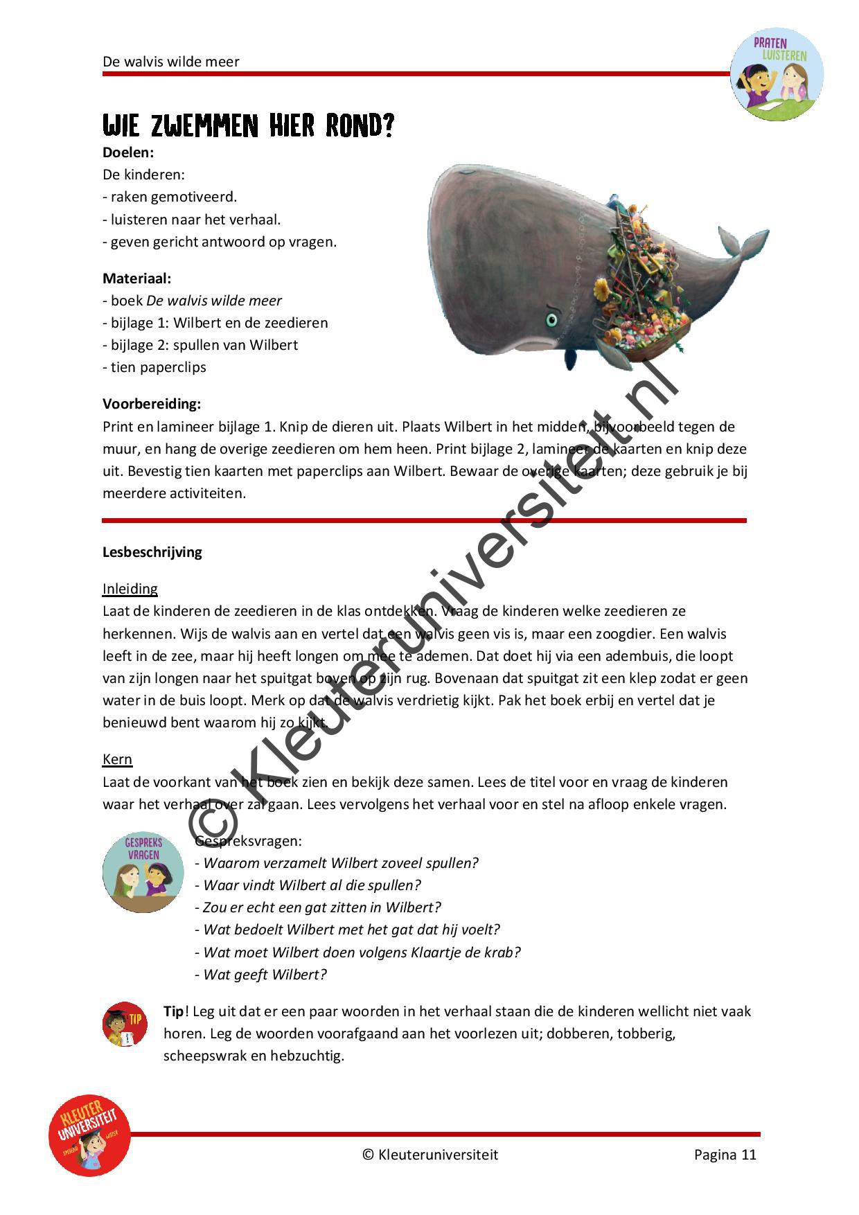 De walvis wilde meer - Afbeelding 7