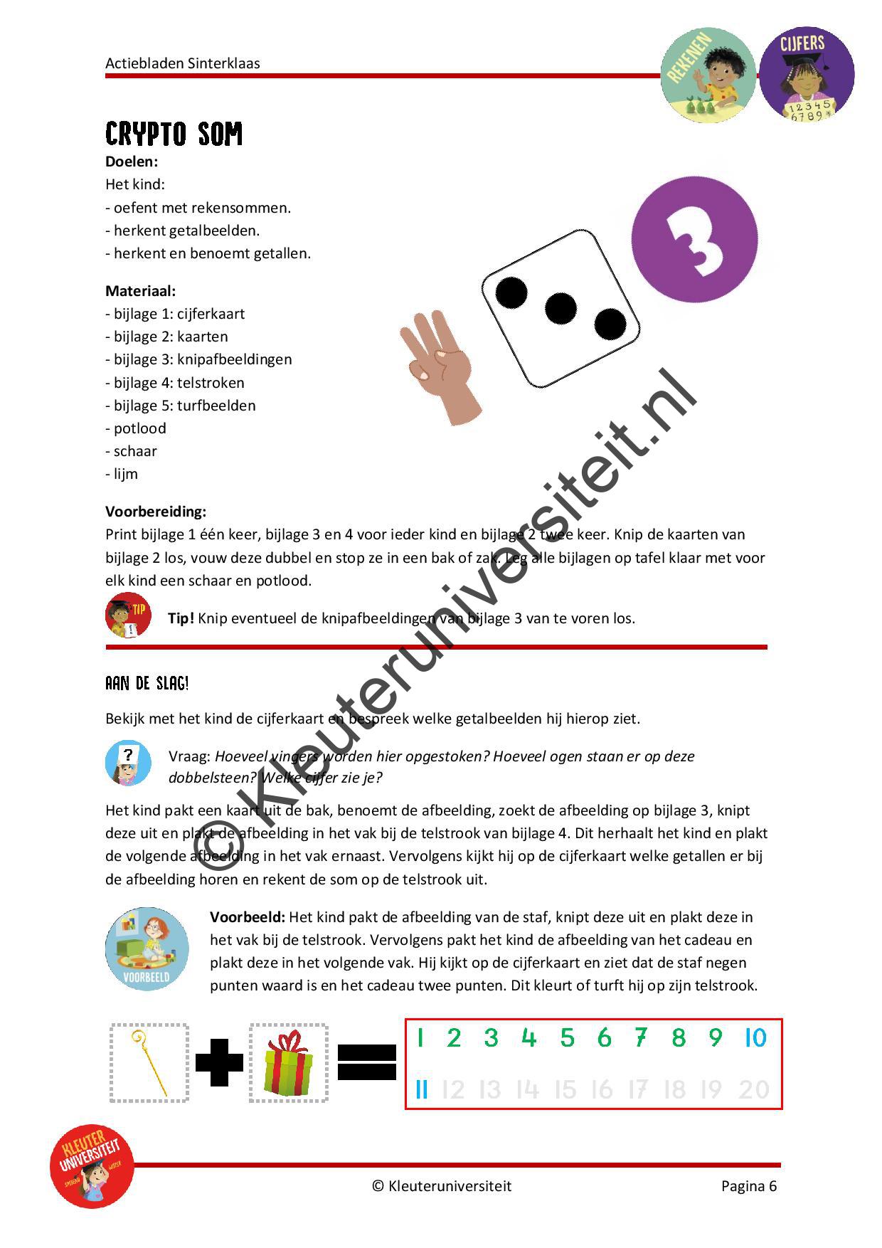 Actiebladen Sinterklaas - Afbeelding 5