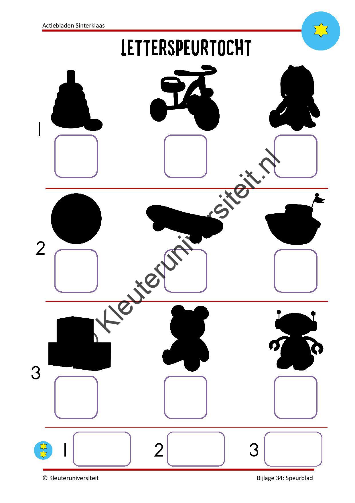 Actiebladen Sinterklaas - Afbeelding 8