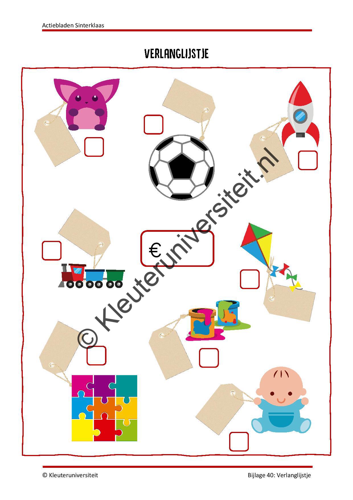 Actiebladen Sinterklaas - Afbeelding 9