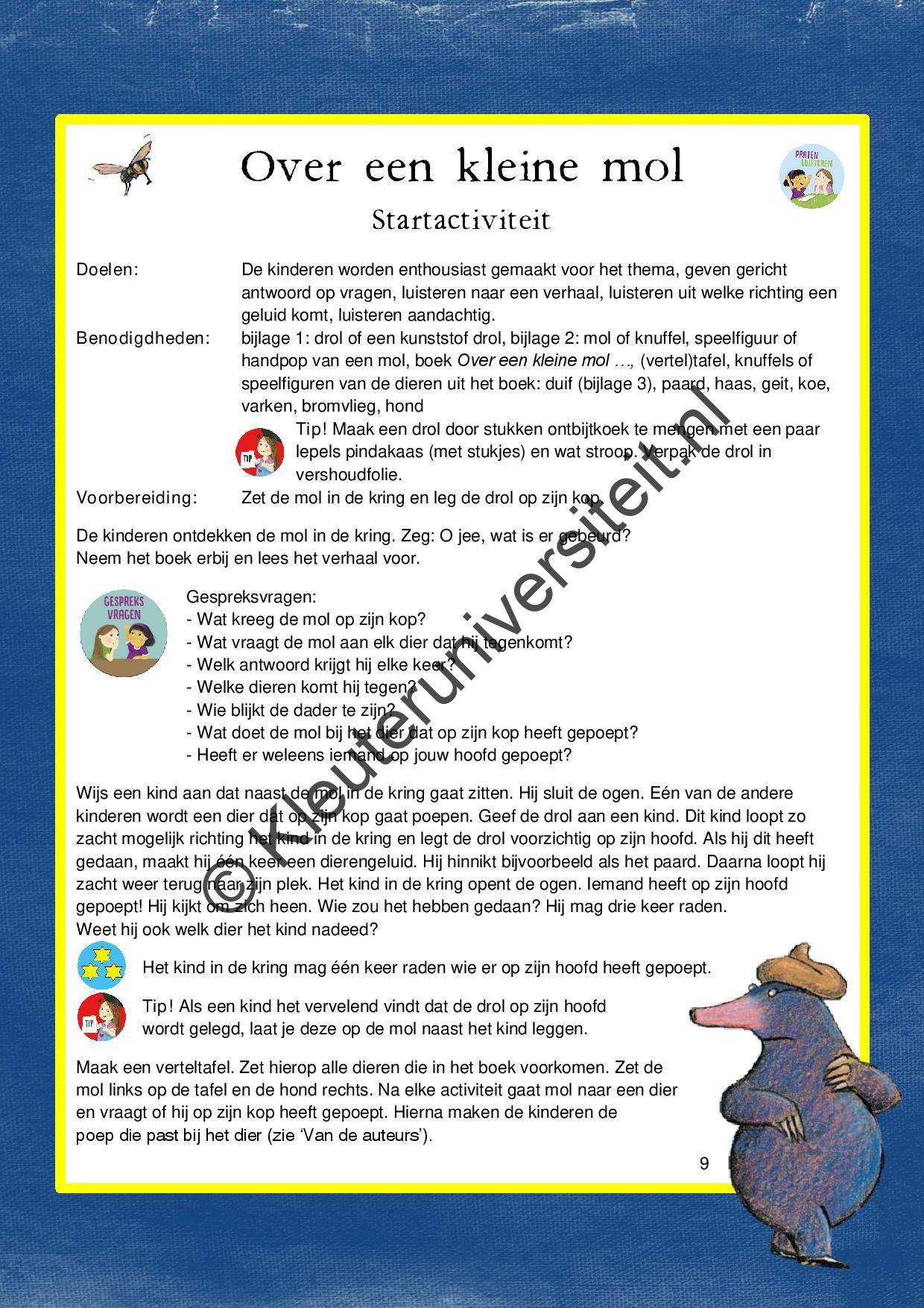 Over een kleine mol - Afbeelding 5