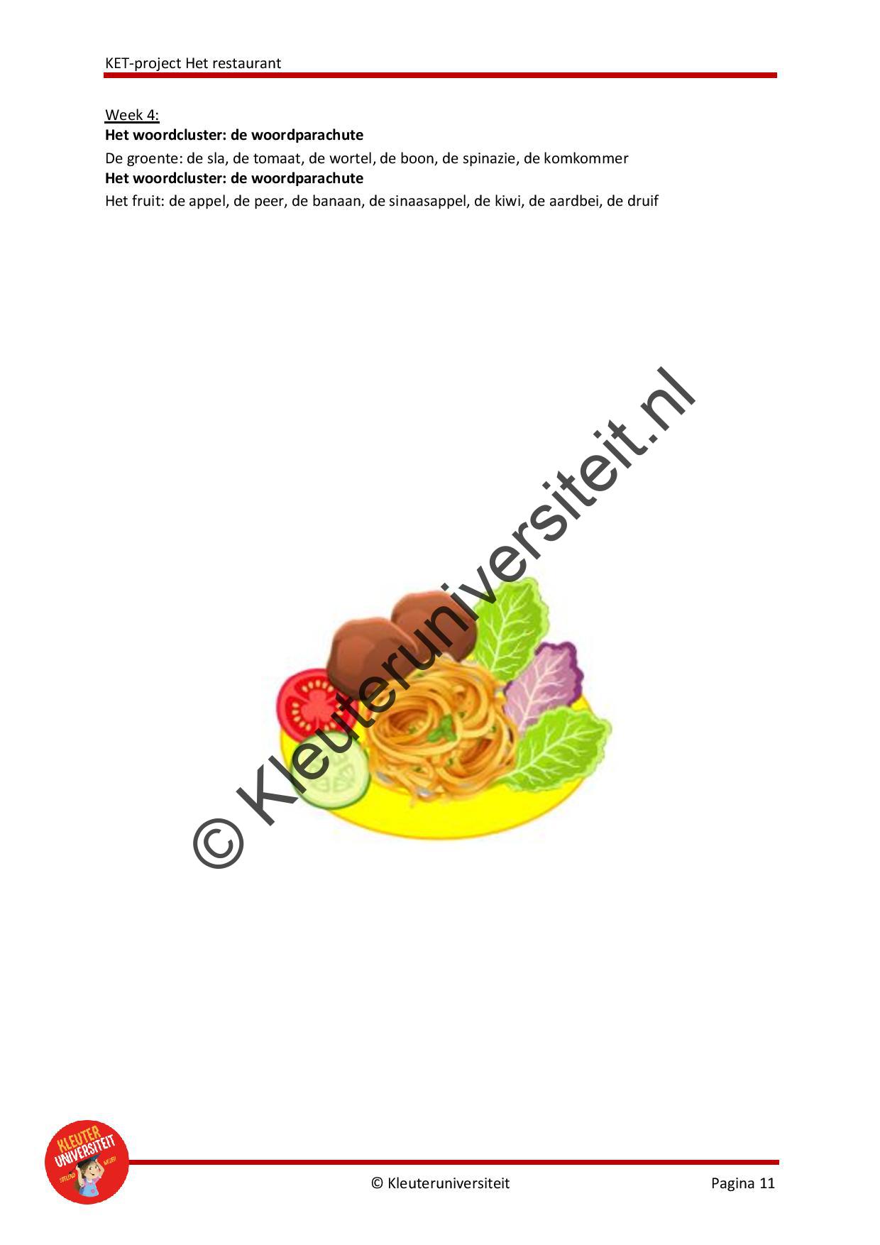KET project Het restaurant - Afbeelding 10