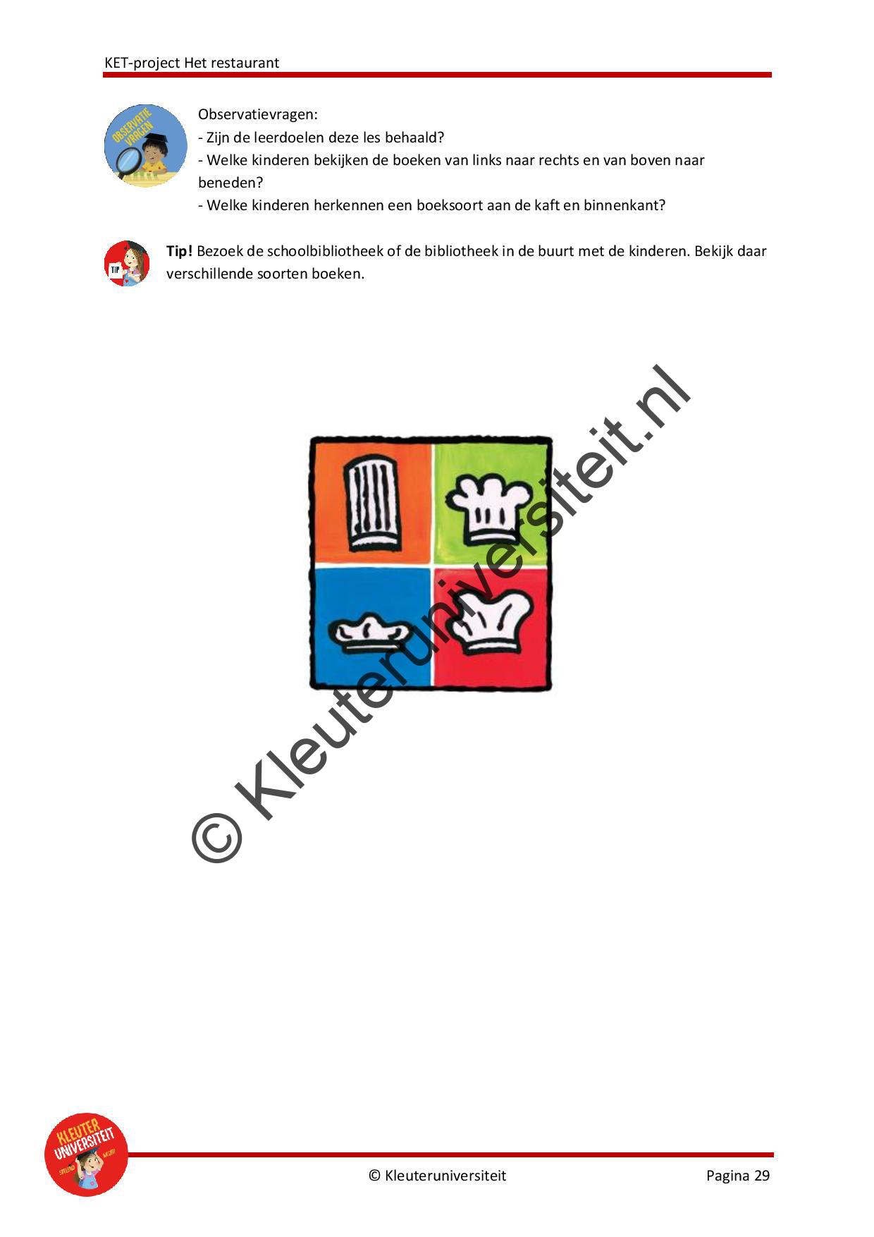 KET project Het restaurant - Afbeelding 12