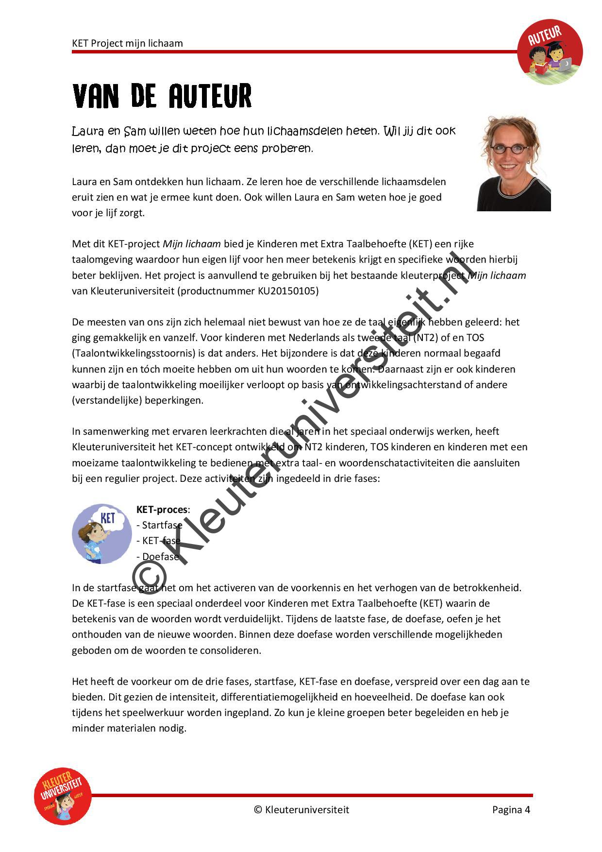 KET project Mijn lichaam - Afbeelding 3