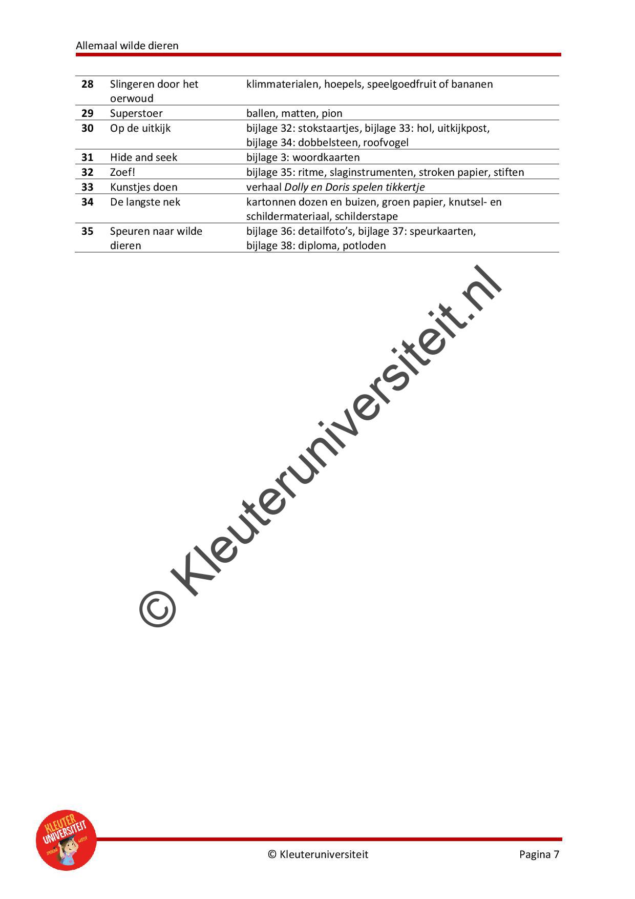 Allemaal wilde dieren - Afbeelding 6