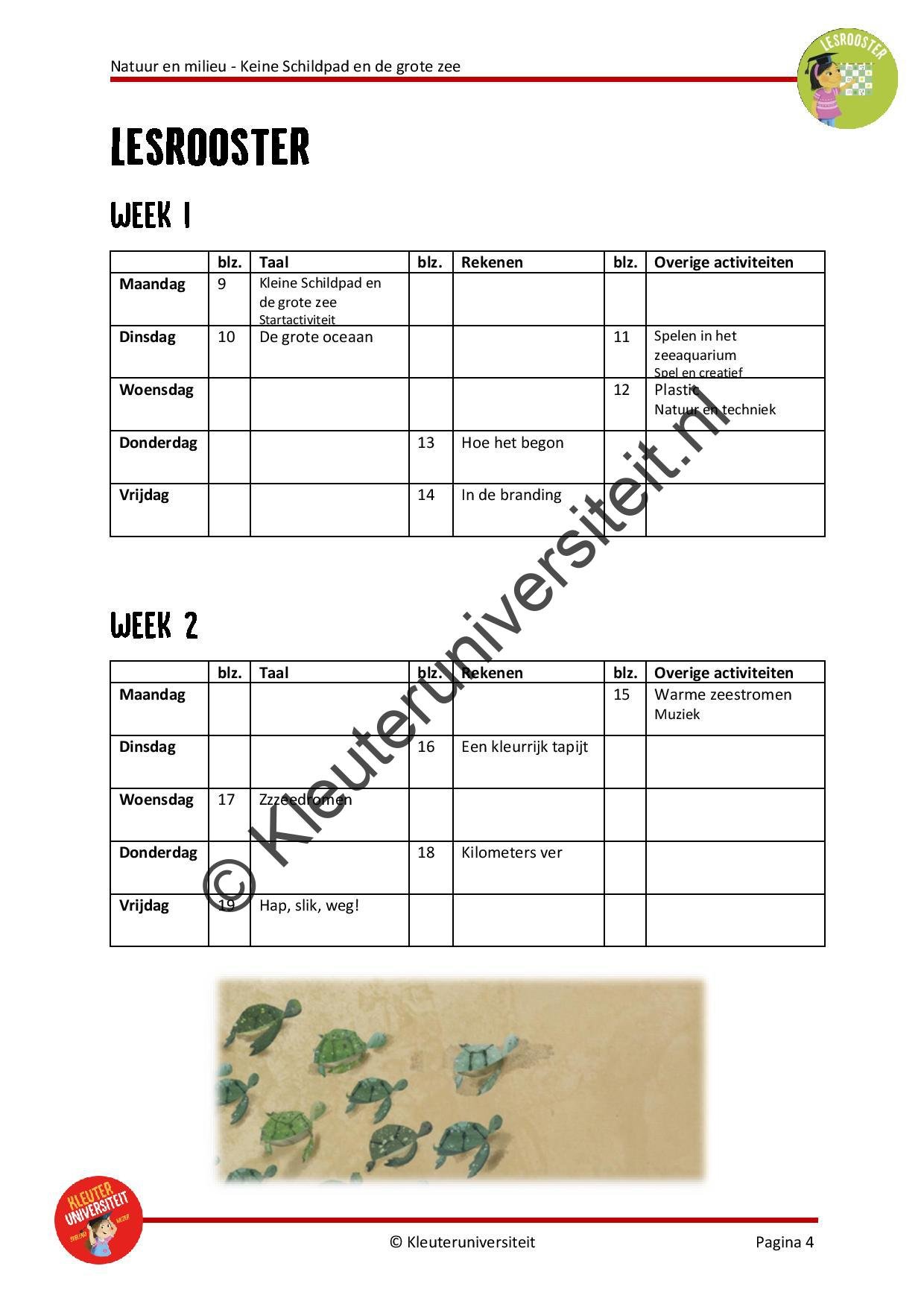 Kleine schildpad en de grote zee - Afbeelding 3