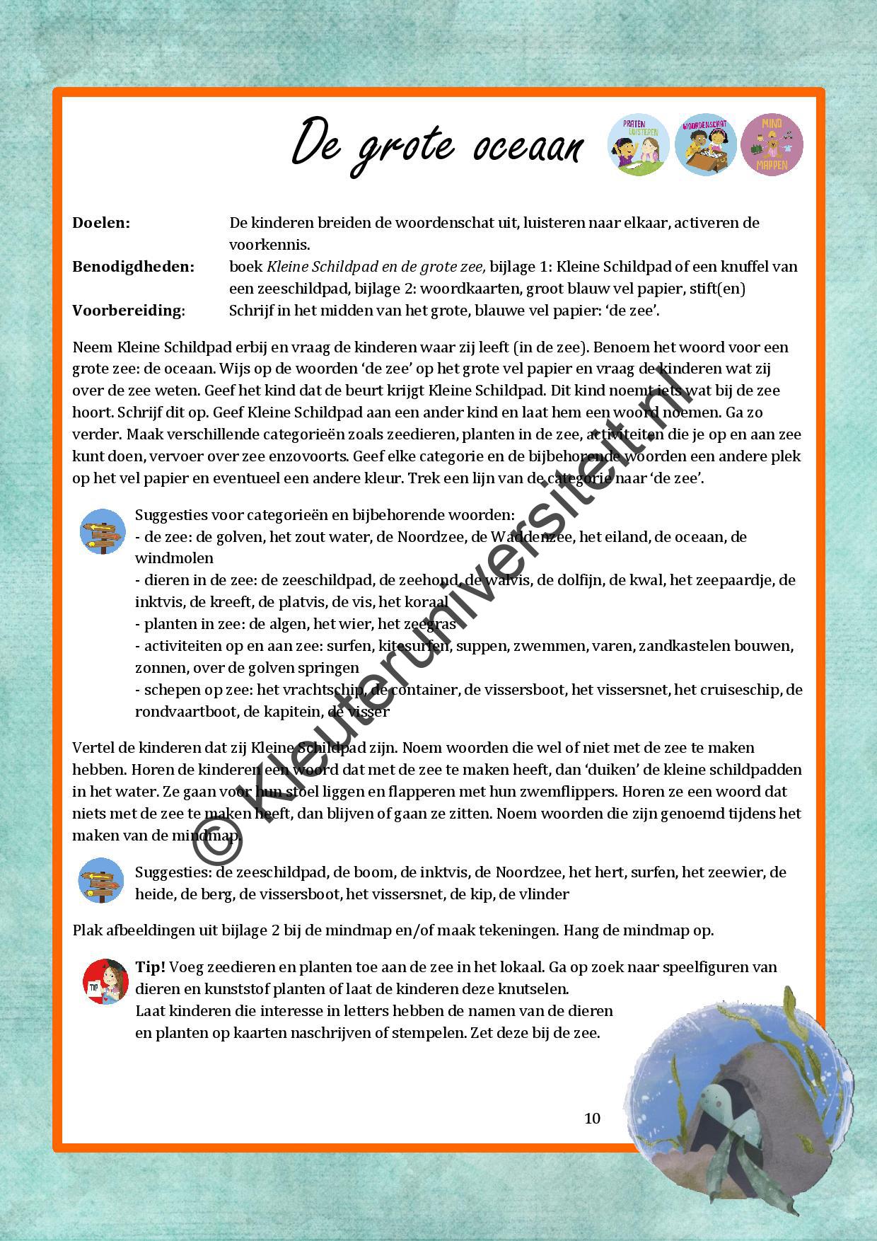 Kleine schildpad en de grote zee - Afbeelding 7