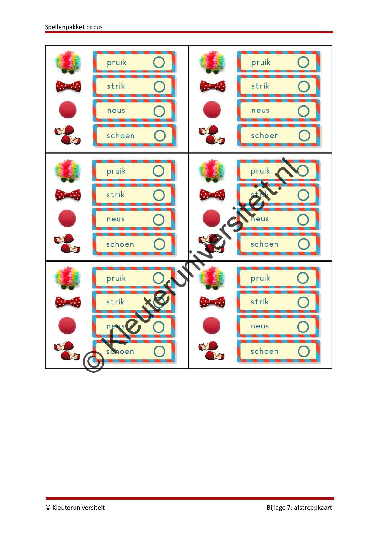 Spellenpakket circus - Afbeelding 5