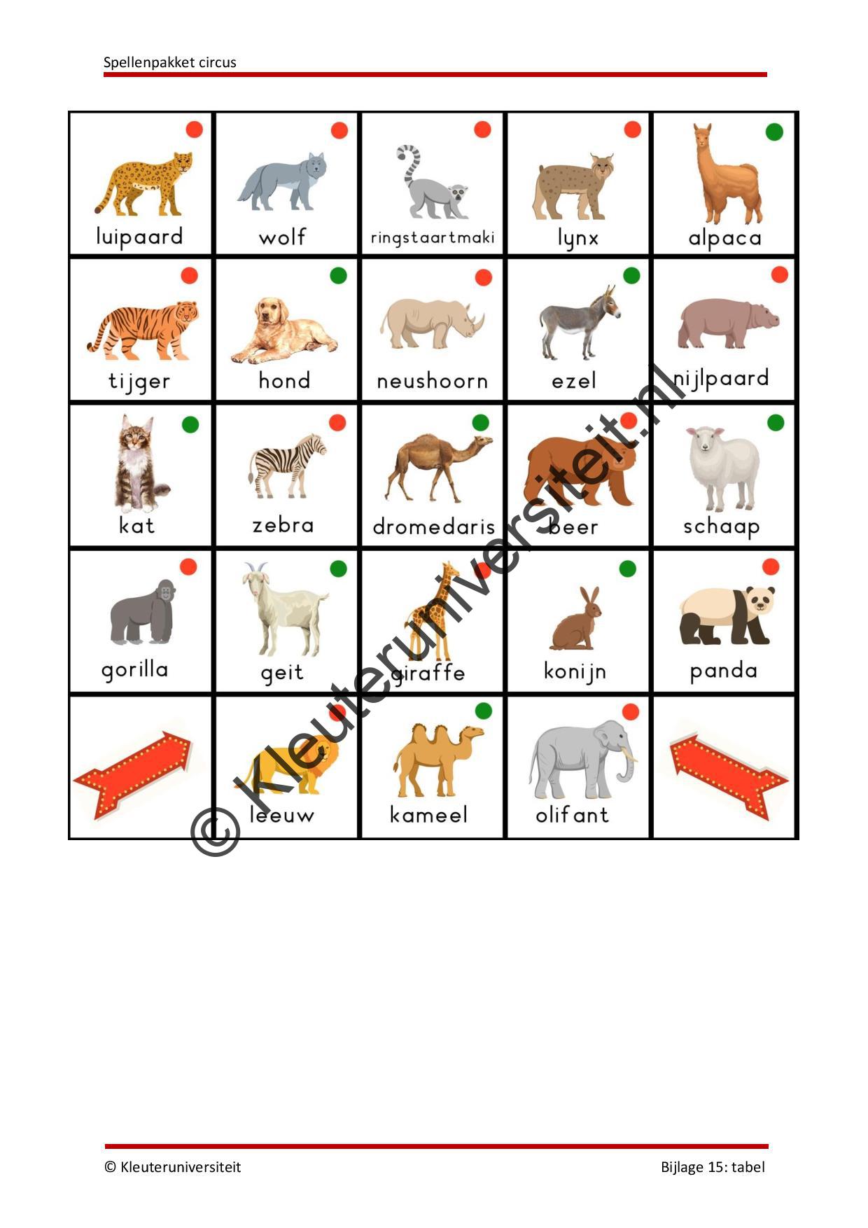 Spellenpakket circus - Afbeelding 3