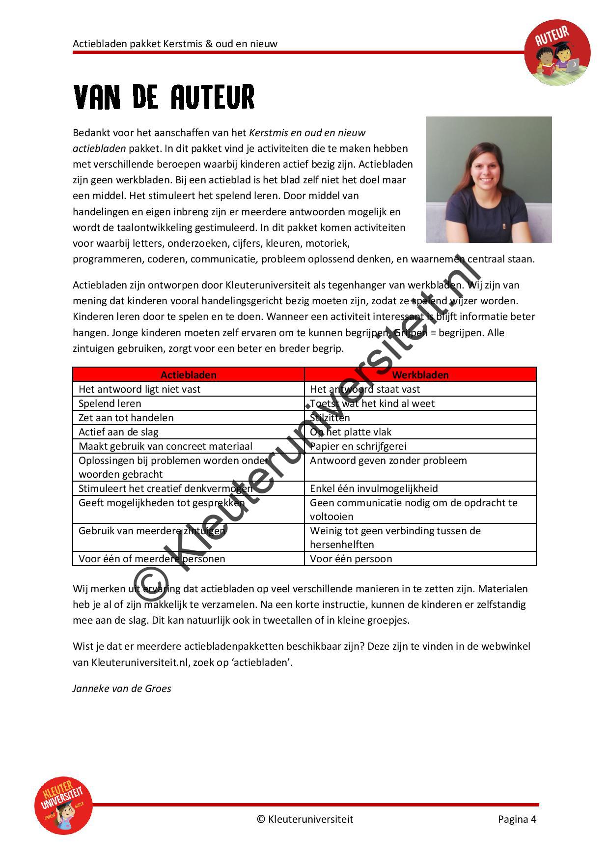 Actiebladen kerst en oud en nieuw - Afbeelding 2